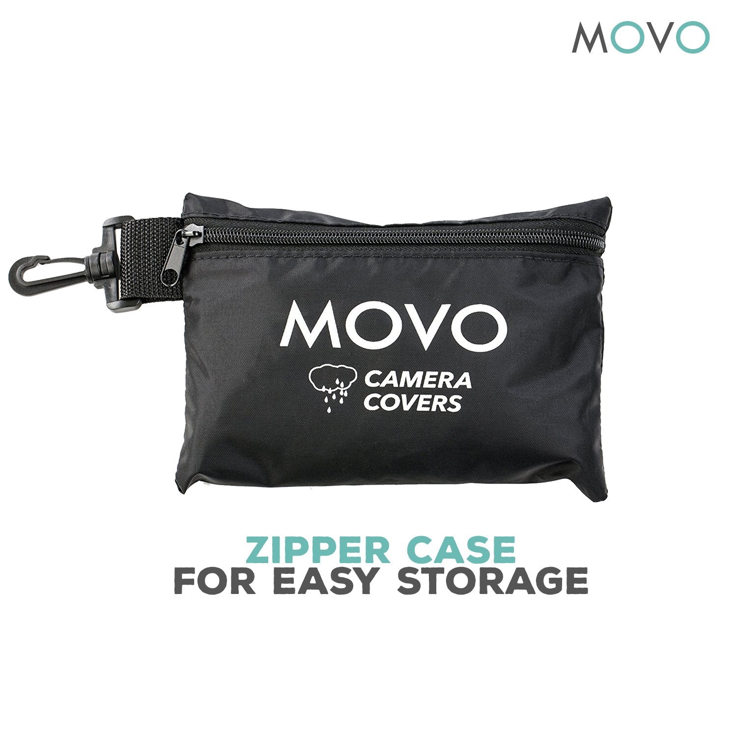 Movo CRC17 Storm Raincover Protector for DSLR Cameras, Lenses, Photographic Equipment (Small Size: 17 x 14.5)  - Like New