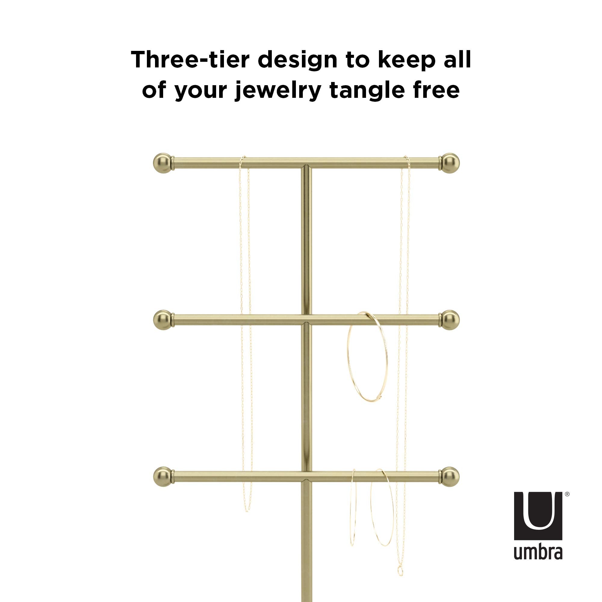 Umbra Trigem Hanging Jewelry Organizer  - Like New