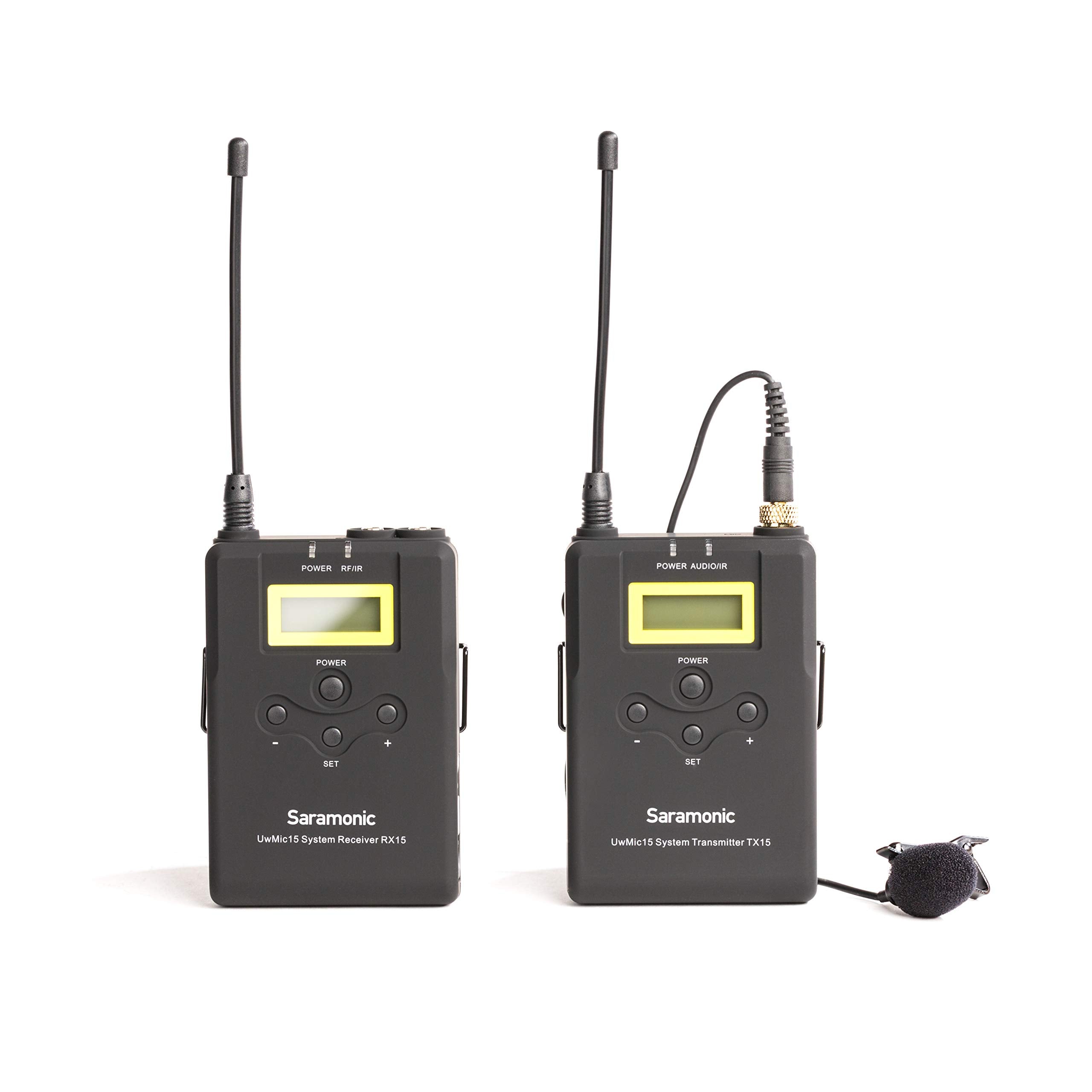 Saramonic UHF Wireless Lavalier Microphone System (UwMic15)  - Very Good