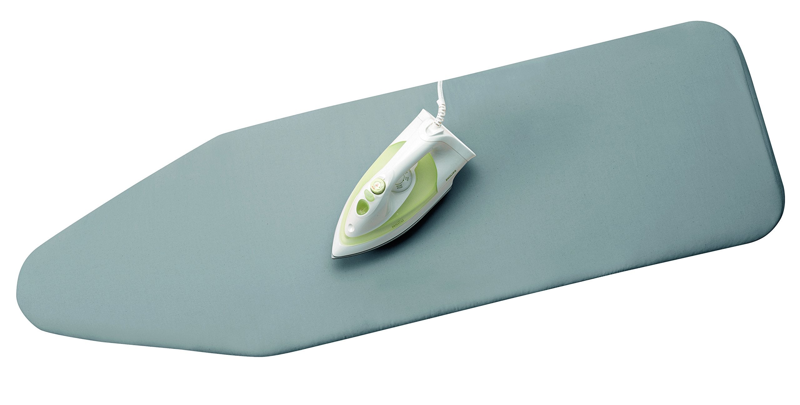 Brabantia Ironing Board Cover 53 x 18 Inch (Size D, Extra Large) Silver Metallic  - Like New