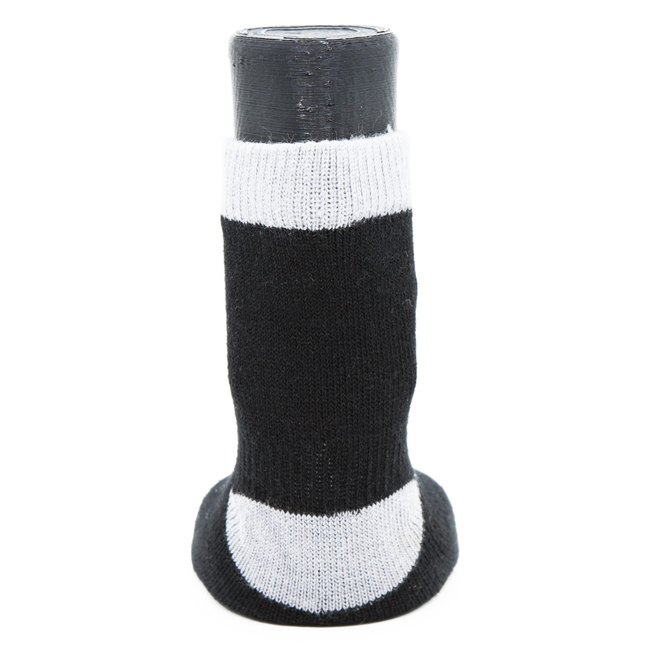 Woodrow Wear, Power Paws Advanced Dog Socks, Black Grey  - Like New