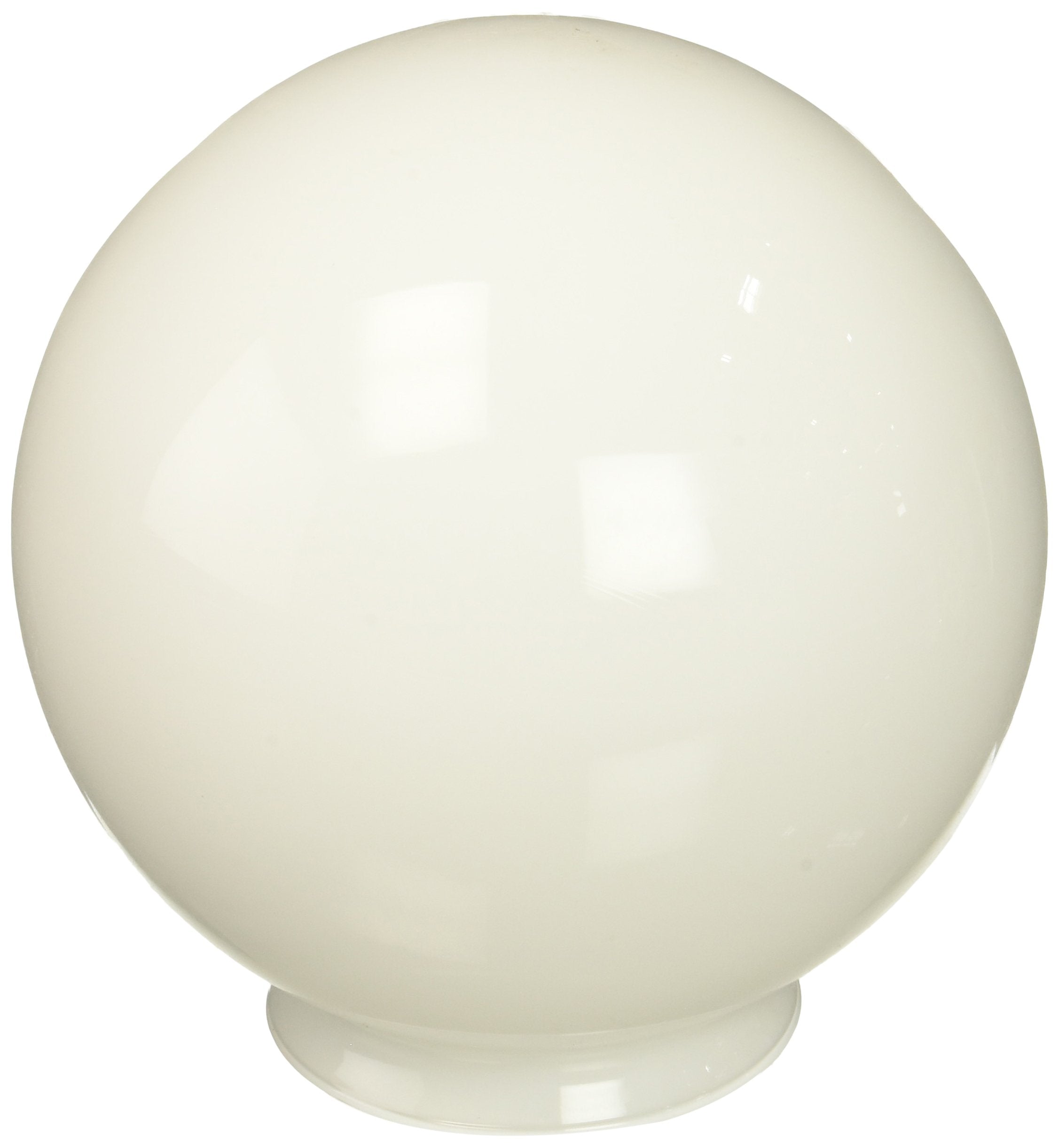 WESTINGHOUSE Lighting Corp 85570 6" GLS WHT Ball Globe, 6", White  - Very Good