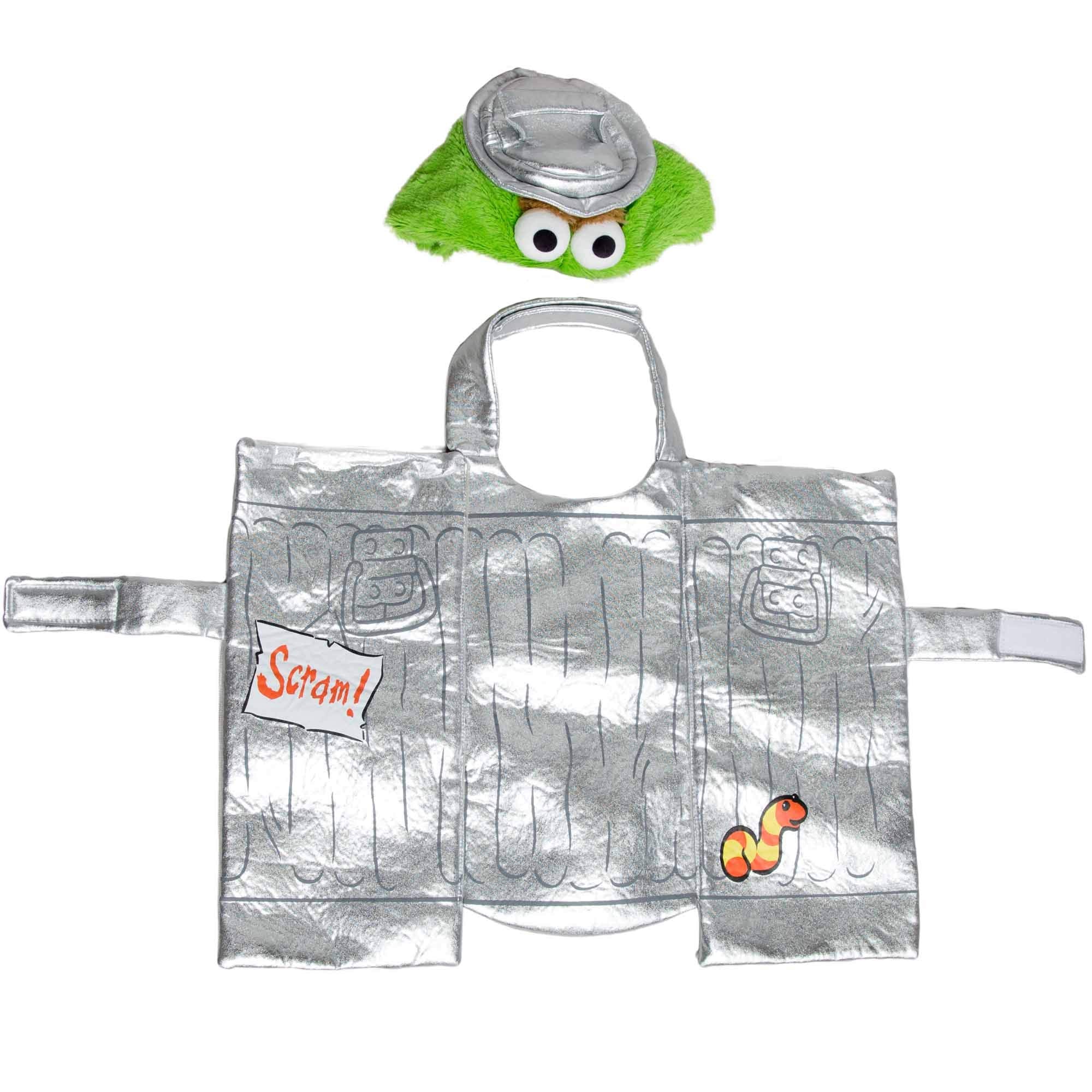 Pet Krewe Oscar The Grouch Costume - Oscar The Grouch Dog Costume - Fits Small, Medium, Large and Extra Large Pets - Perfect for Halloween, Parties, Photoshoots, Gifts for Cat and Dog Lovers  - Like New