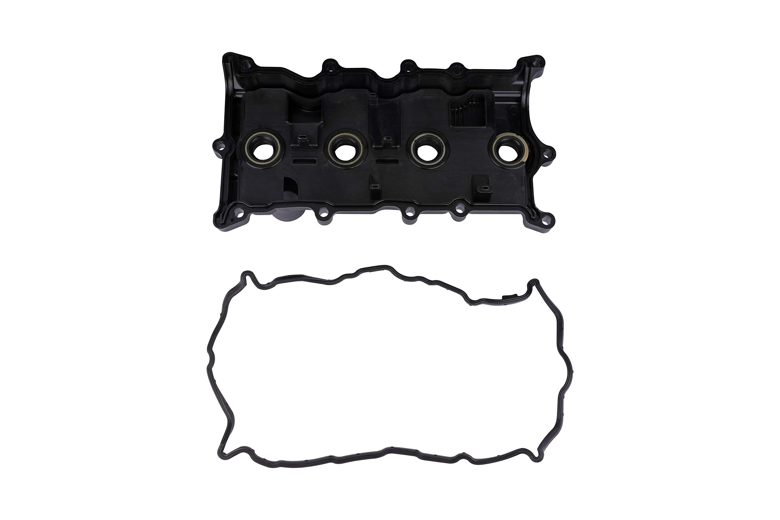 Replacement Engine Valve Cover with Gasket - Compatible with Nissan Altima 2.5L 2007-2012 and Sentra 2007-2012 - Replaces 13264JA00A, 13270JA00A, CNVG-D1230 - Rocker, Camshaft Covers  - Like New