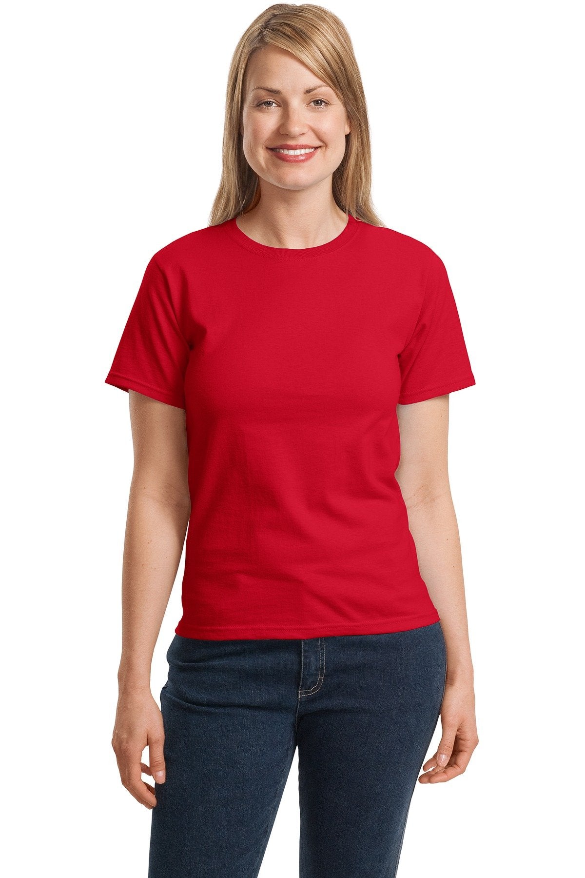 Hanes ComfortSoft Women`s Relaxed Fit Jersey Crewneck T-Shirt