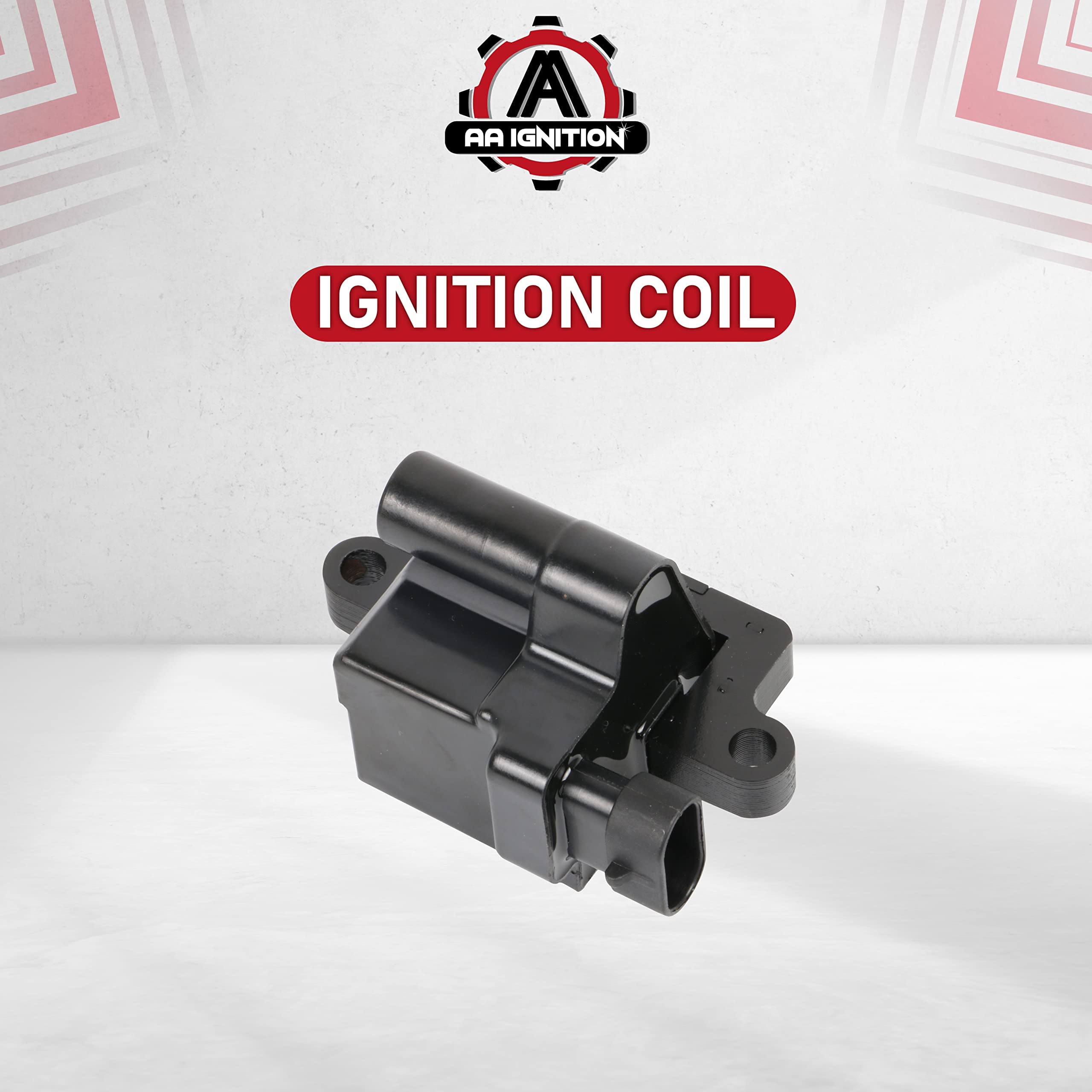 Ignition Coil Pack - Replaces 12558693, UF271, 5C1083, D581 - Compatible with Chevy, GMC & Cadillac Vehicles - Escalade, Avalanche, Silverado, Express 3500, Suburban, Tahoe, Sierra, Savana, Yukon XL  - Like New