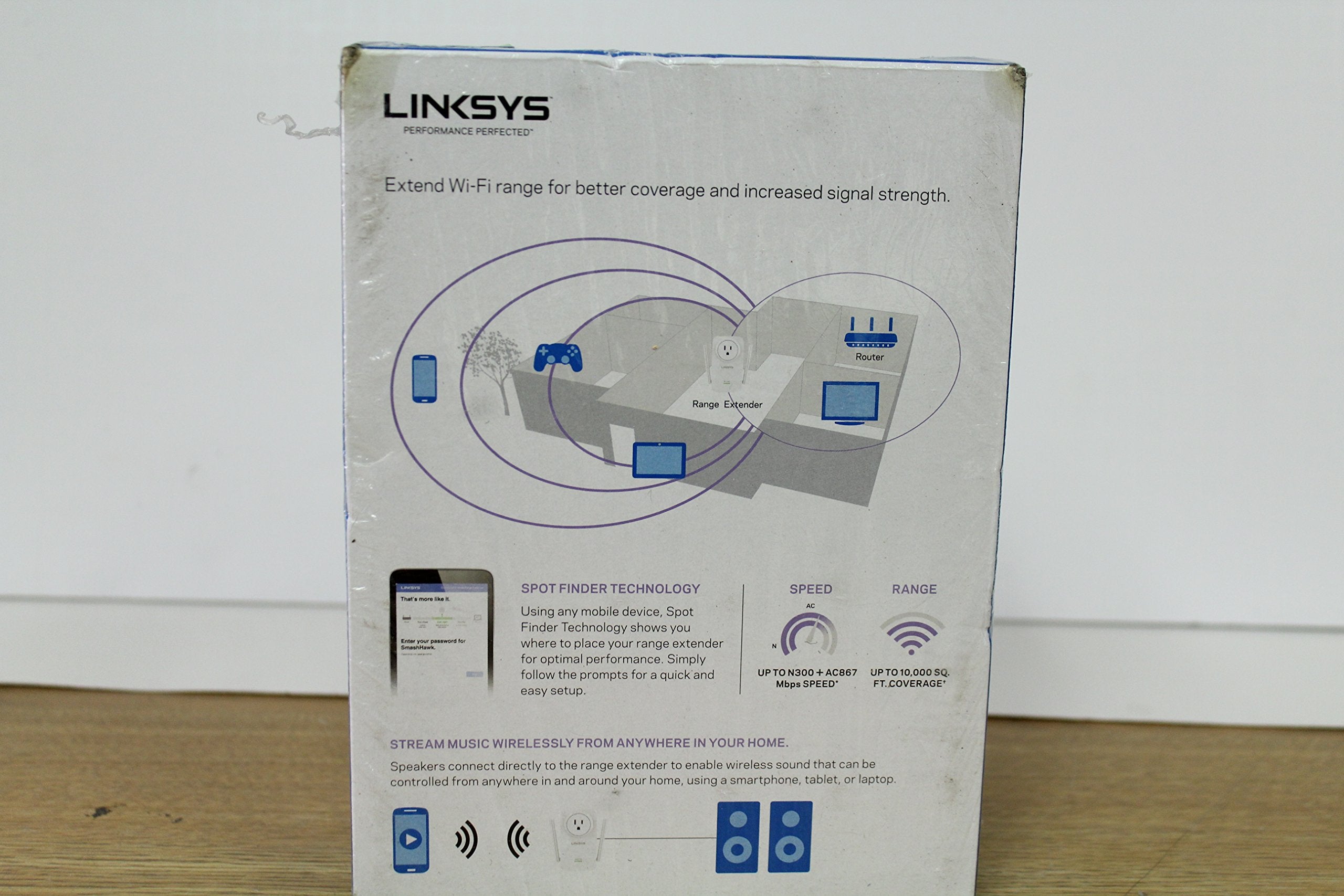 Belkin Intl/linksys 4 Packs RE6700 WiFi Extender  - Like New