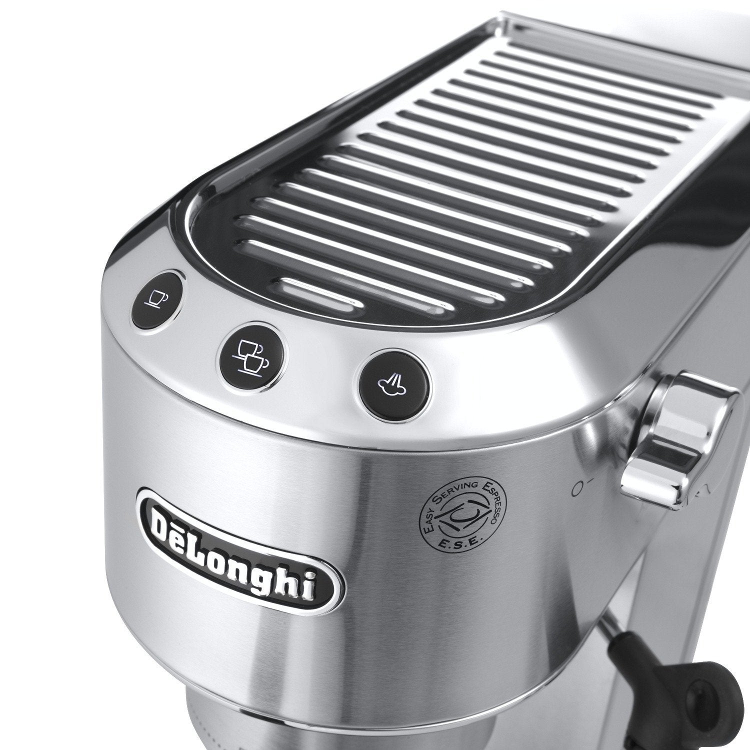 De'Longhi Dedica EC680M, Espresso Machine, Coffee and Cappucino Maker with Milk Frother, Metal / Stainless, Compact Design 6 in Wide, Fit Mug Up to 5 in  - Like New