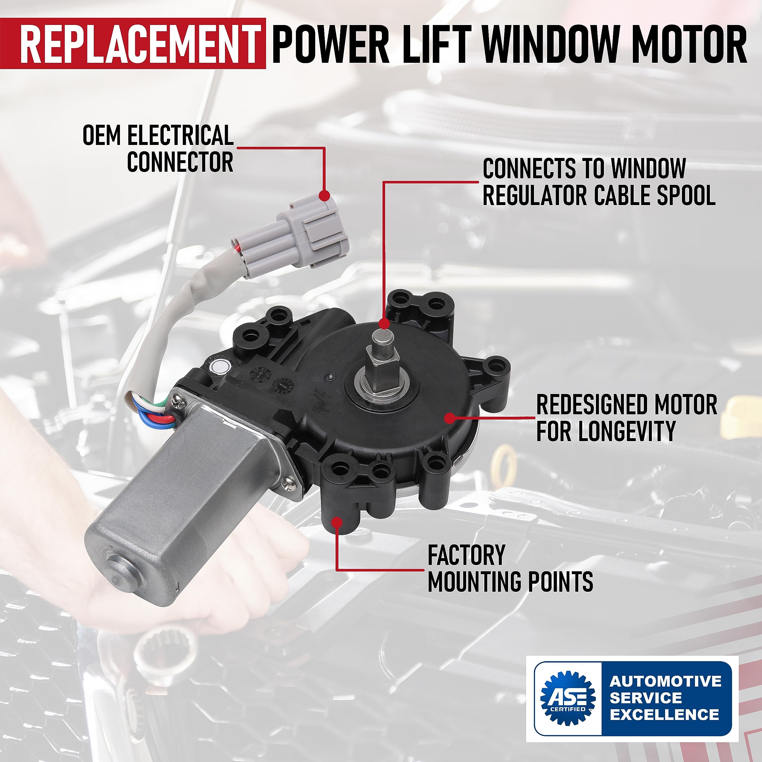 Window Lift Motor - P  - Like New