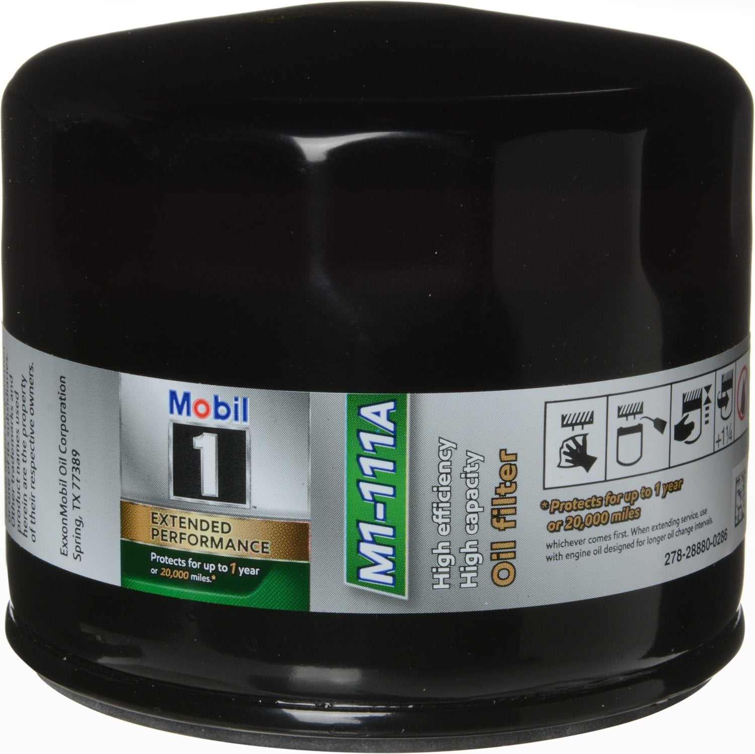 Mobil 1 M1-111A Extended Performance Oil Filter, 1 Pack  - Like New