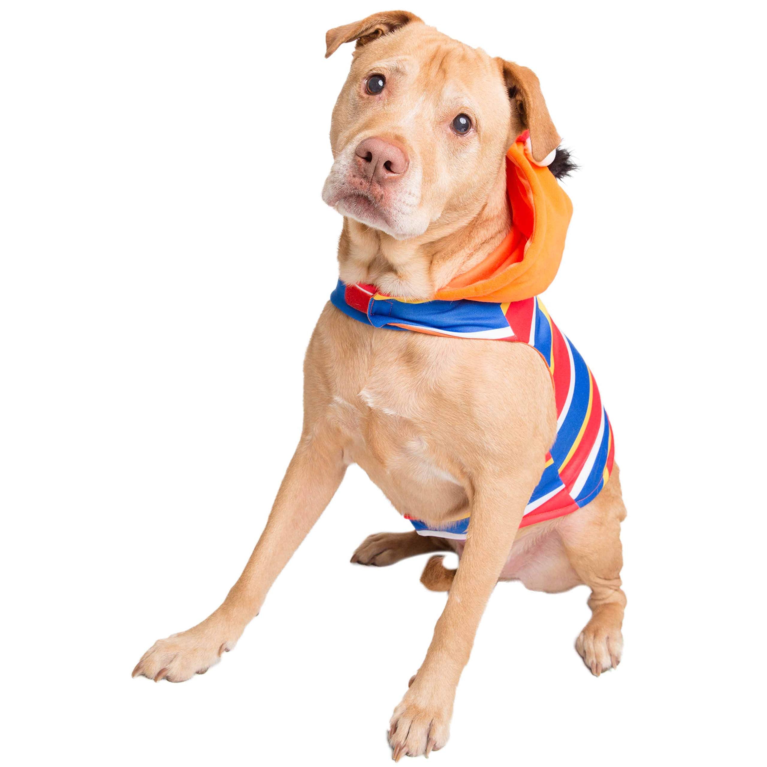 Pet Krewe Ernie Costume - Sesame Street Ernie Dog Costume - Fits Small, Medium, Large and Extra Large Pets - Perfect for Halloween, Christmas Holiday, Parties, Photoshoots, Gifts for Dog Lovers  - Like New