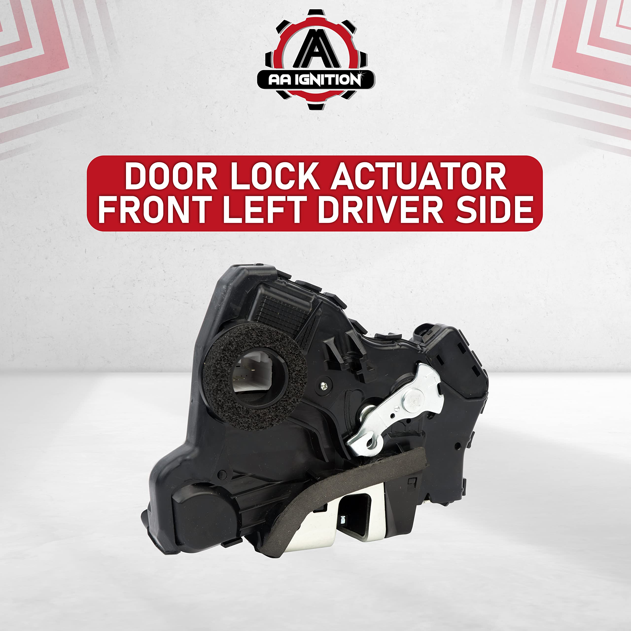 Door Lock Actuator Driver Side Motor - Front Left Driver Side - Compatible with Toyota 4Runner, Camry, Tundra - Lexus ES350, GS350, LS460, RX450h - Scion tC, xB, xD - Replaces 69040-06180, 69040-0C050  - Very Good