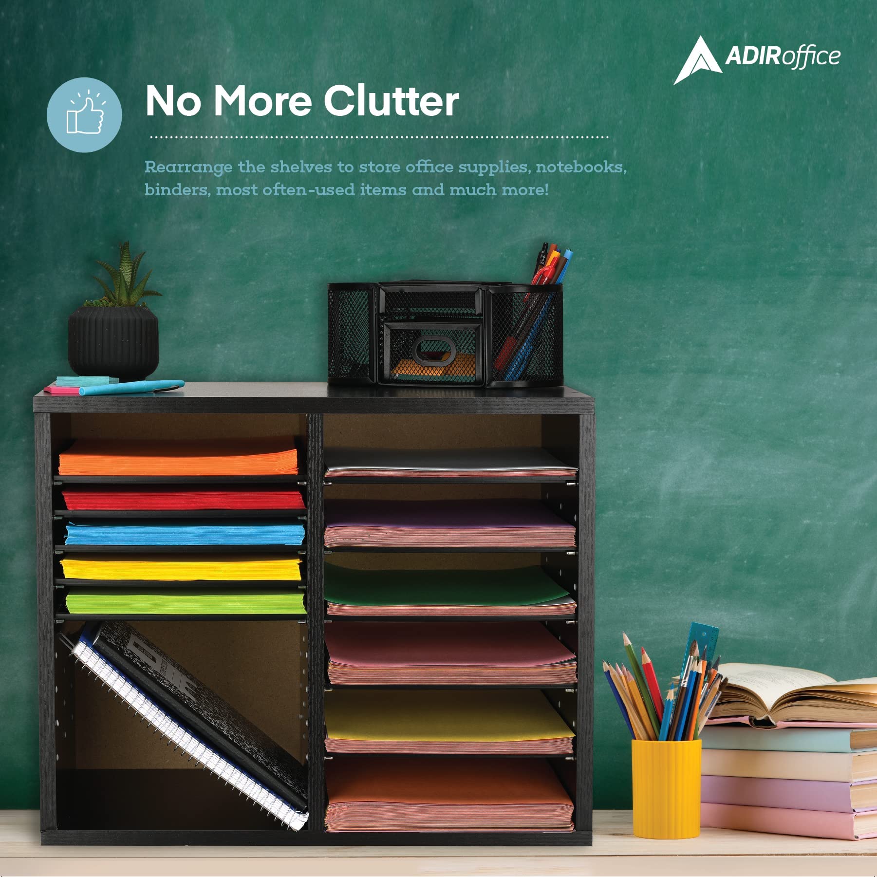 AdirOffice Adjustable Organizer  - Very Good