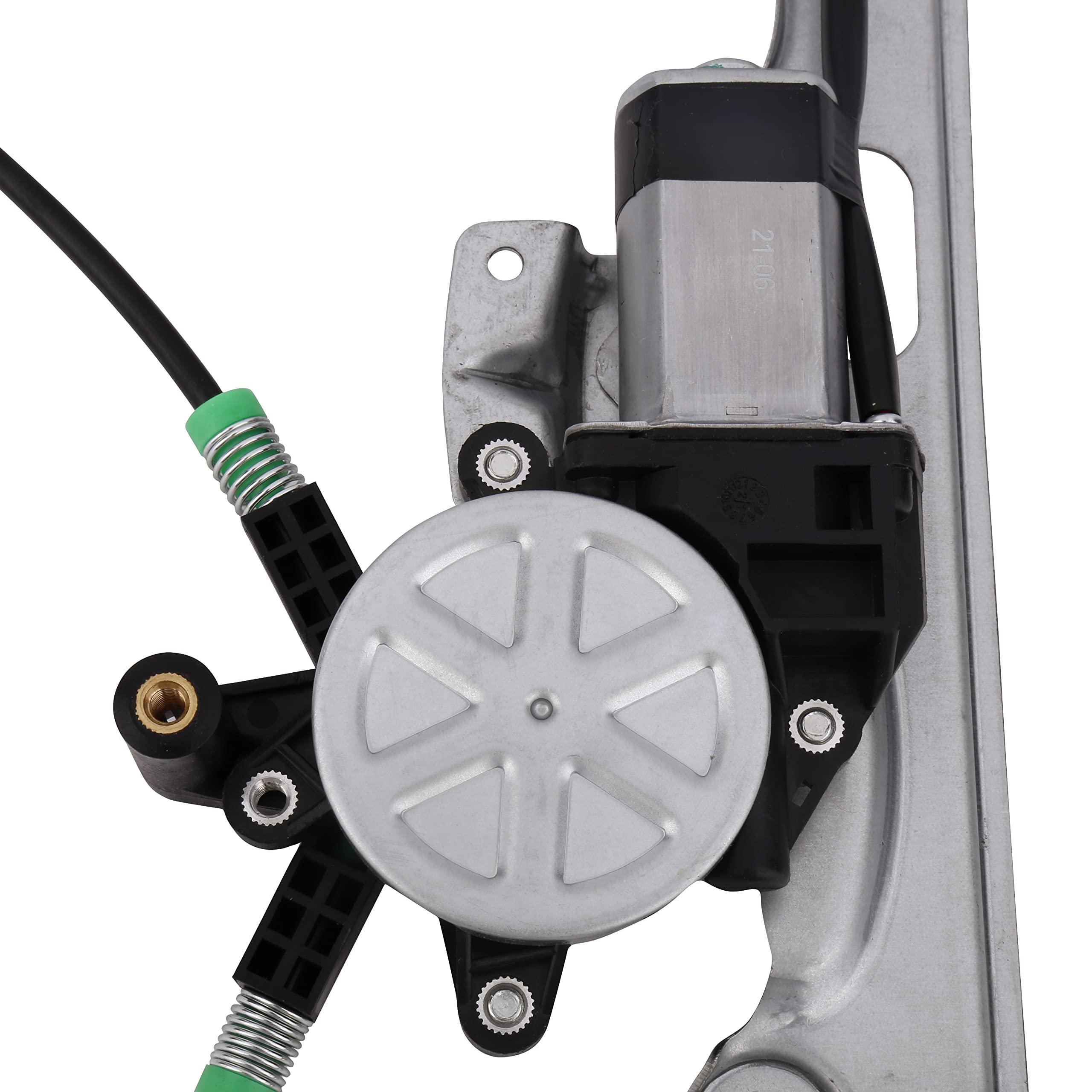 Replacement Front Passenger Power Window Regulator with Motor - Compatible with Cadillac, Chevy, GMC - Escalade, Silverado 1500HD, Suburban 2500, Tahoe, Sierra 3500 Classic, Yukon - Replaces 741-645  - Very Good