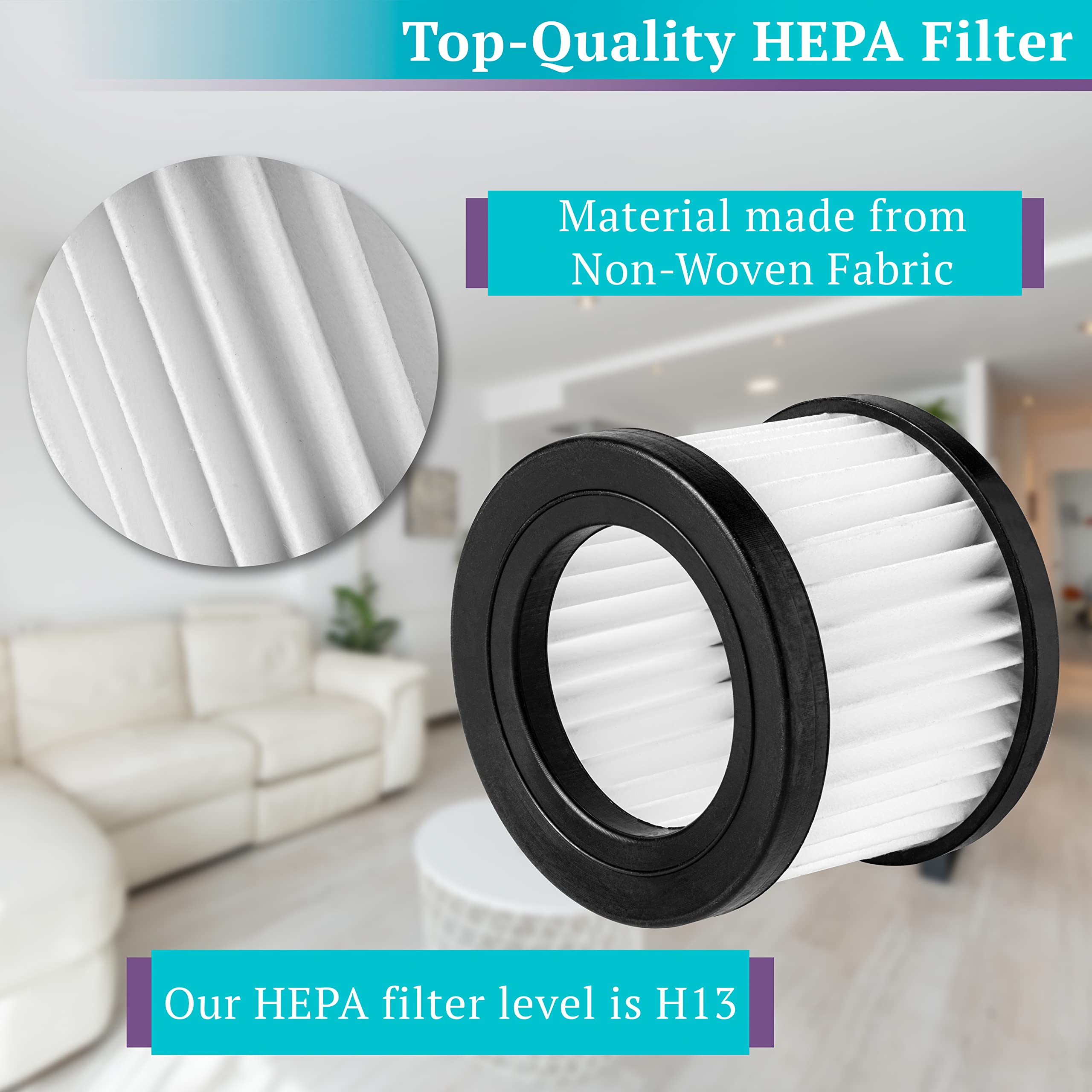 KiimSin 2 Vorfilter 2 Pre Filter für Makita CL100 / 106/180 DCL180 Staubsaugerzubehör KiimSin 2 Vorfilter 2 Pre Filter für Makita CL100 / 106/180 DCL180 Staubsaugerzubehör