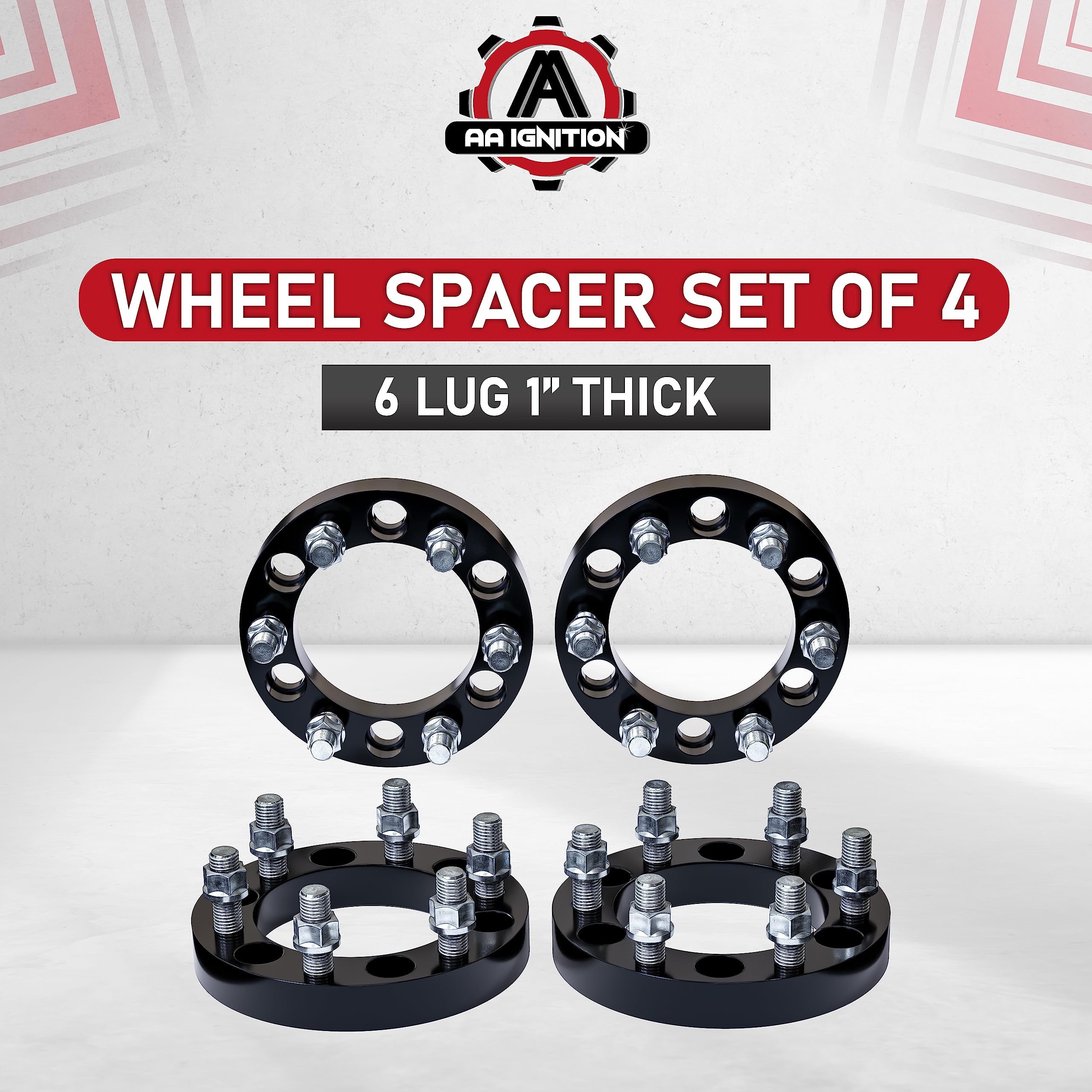 Wheel Spacer Set Compatible with Cadillac, Chevy, GMC  - Like New