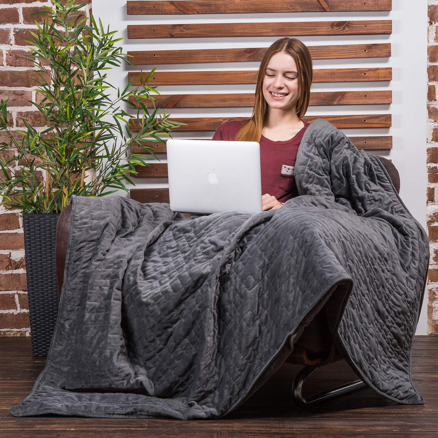 Class Cotton Weighted Blanket for Adult and Kids  - Like New