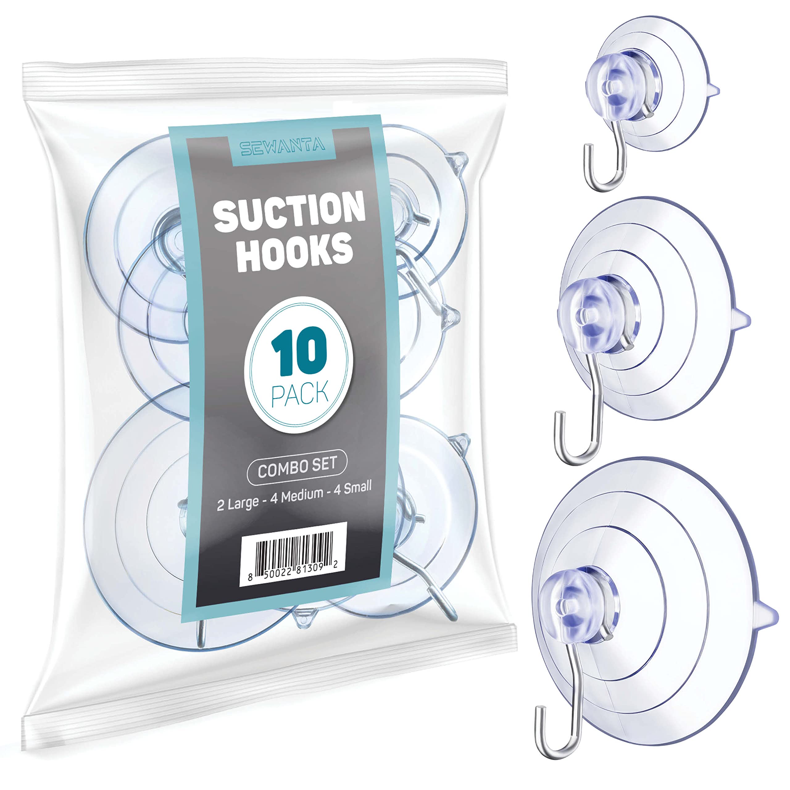 Suction Cup Combo Set (10 Pack)  - Very Good