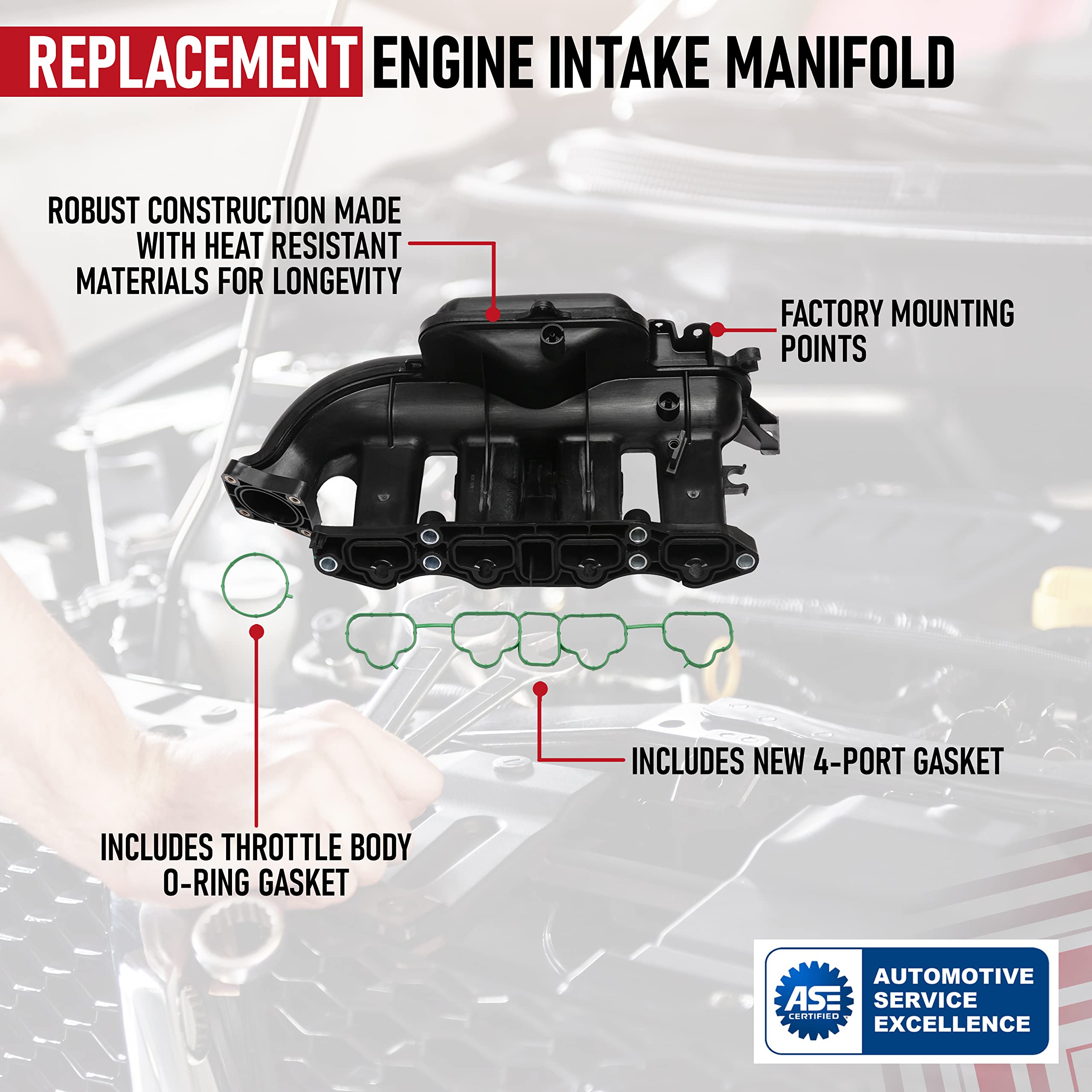 Manifold and Gaskets  - Like New