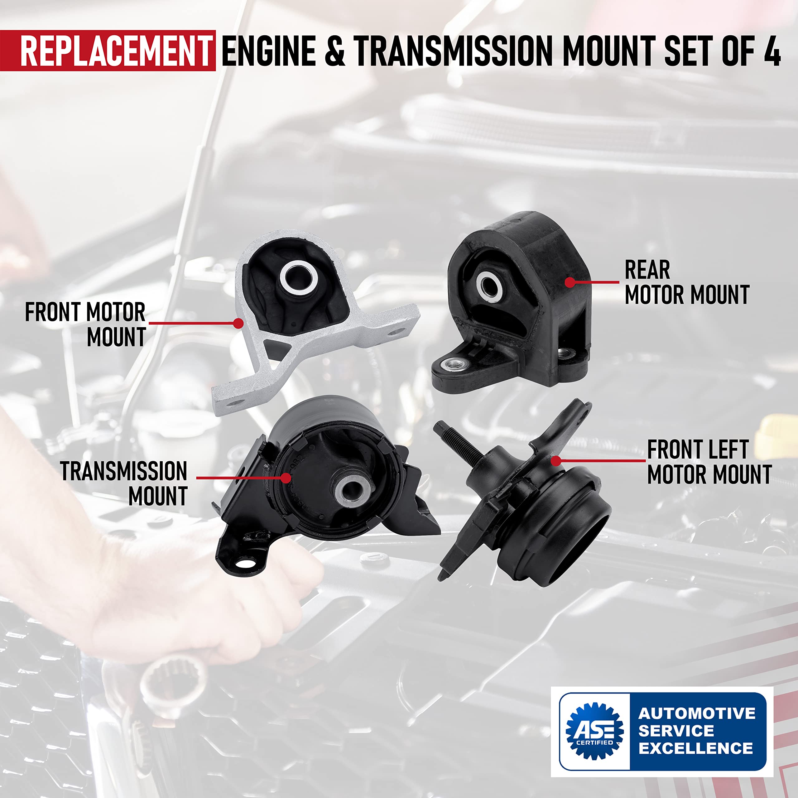 Accord Engine Mounts  - Like New