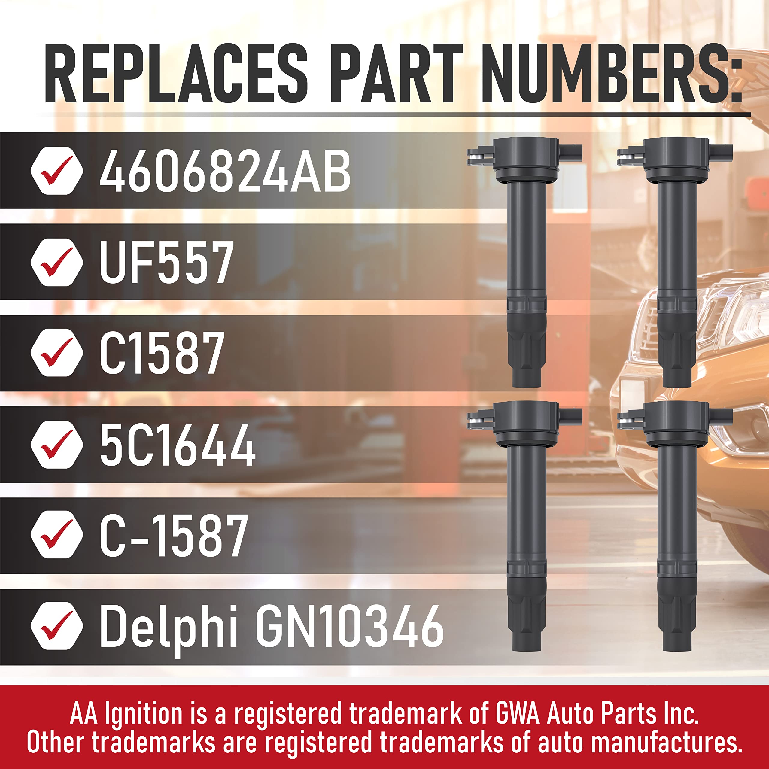 Ignition Coil Pack - Compatible with Dodge & Chrysler  - Like New