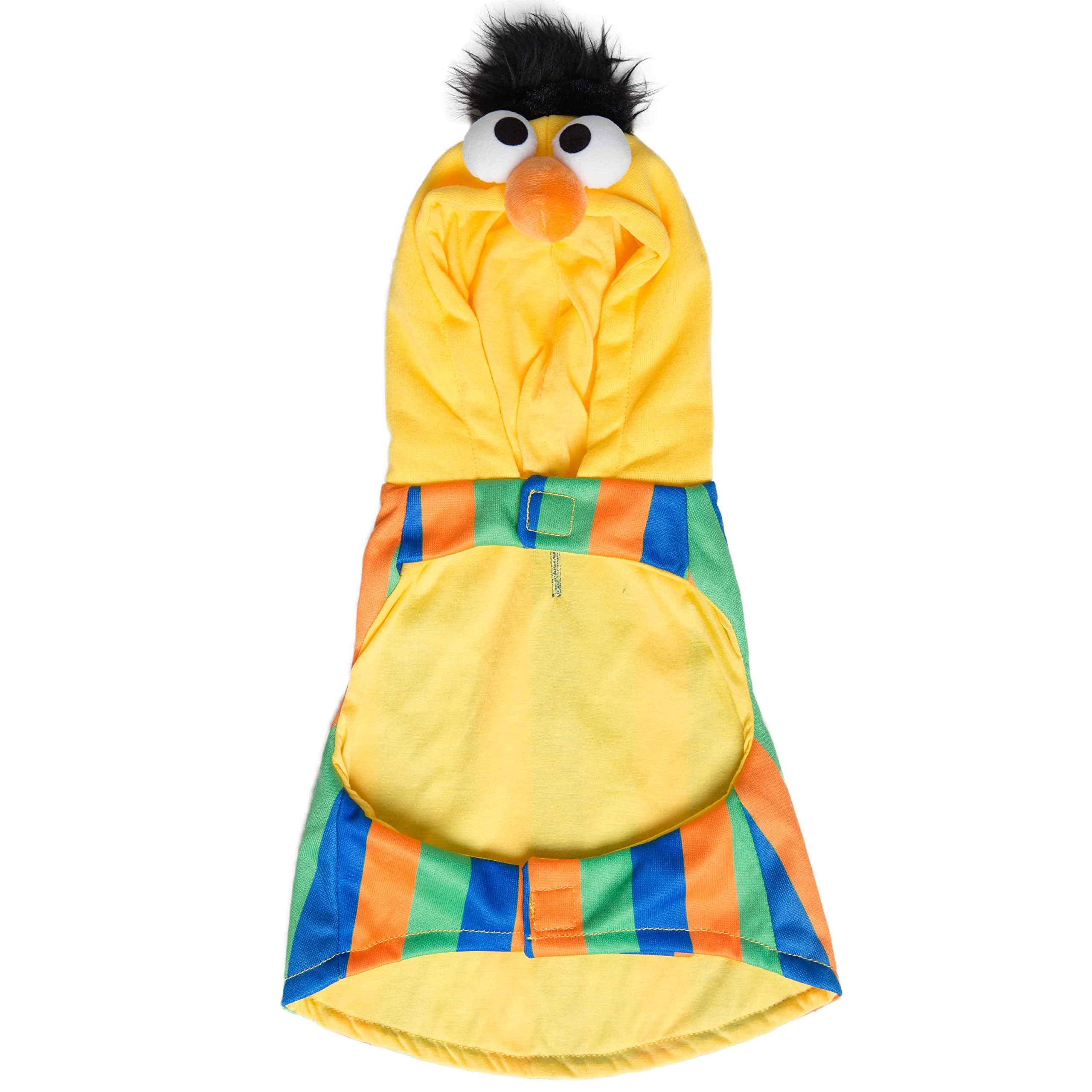 Pet Krewe Bert Costume - Sesame Street Bert Dog Costume - Fits Small, Medium, Large and Extra Large Pets - Perfect for Halloween, Christmas Holiday, Parties, Photoshoots, Gifts for Dog Lovers  - Like New