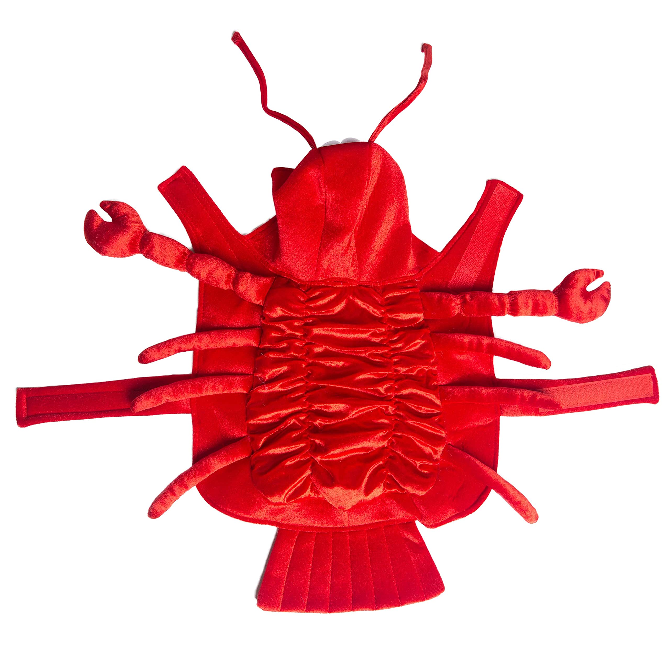 Pet Krewe Dog Lobster Costume | Fish Pet Costume for Dogs 1st Birthday, National Cat Day & Celebrations | Halloween Outfit for Small, Medium, Large & XL Cats & Dogs  - Like New