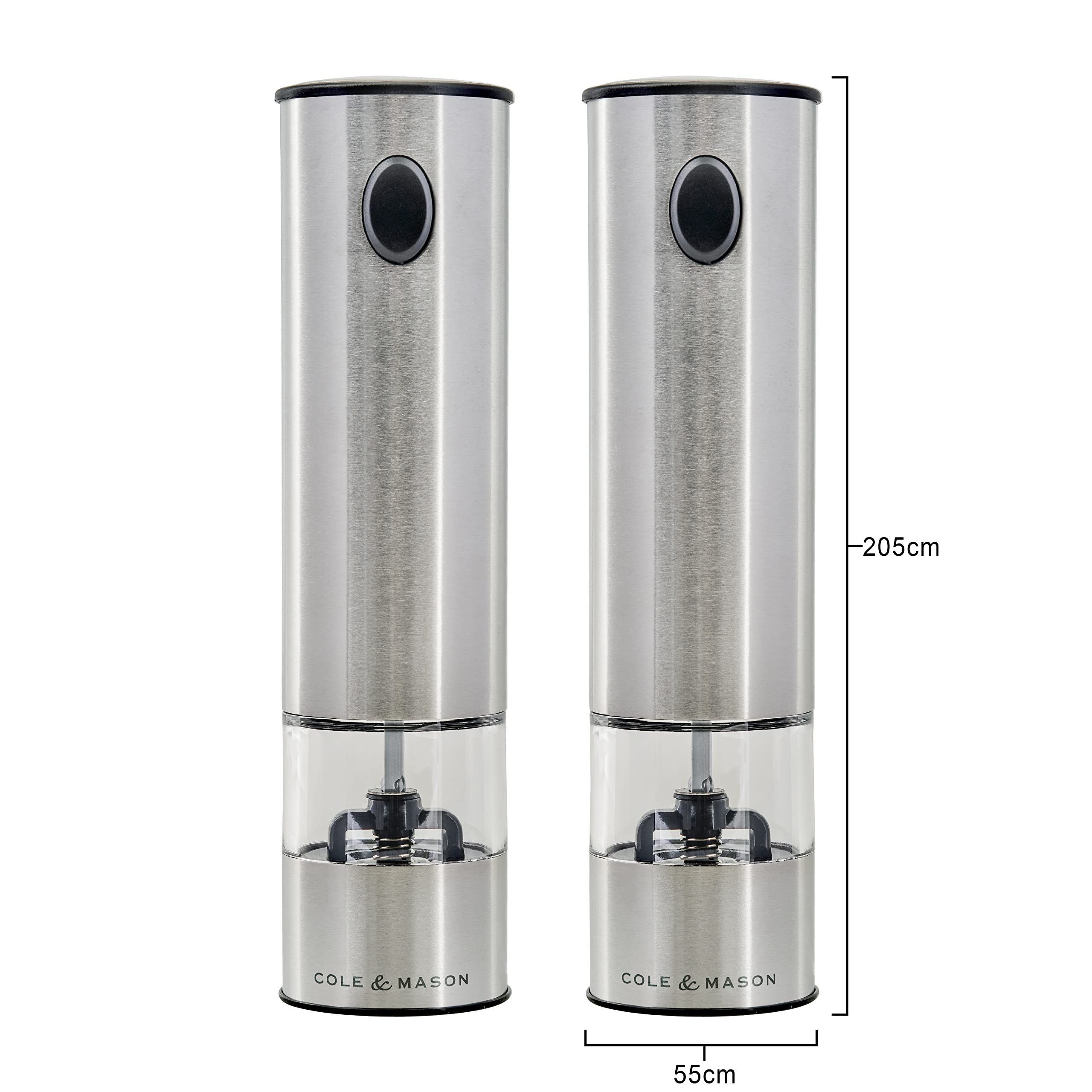 Cole & Mason H3003410 Battersea Salt and Pepper Mill  - Like New