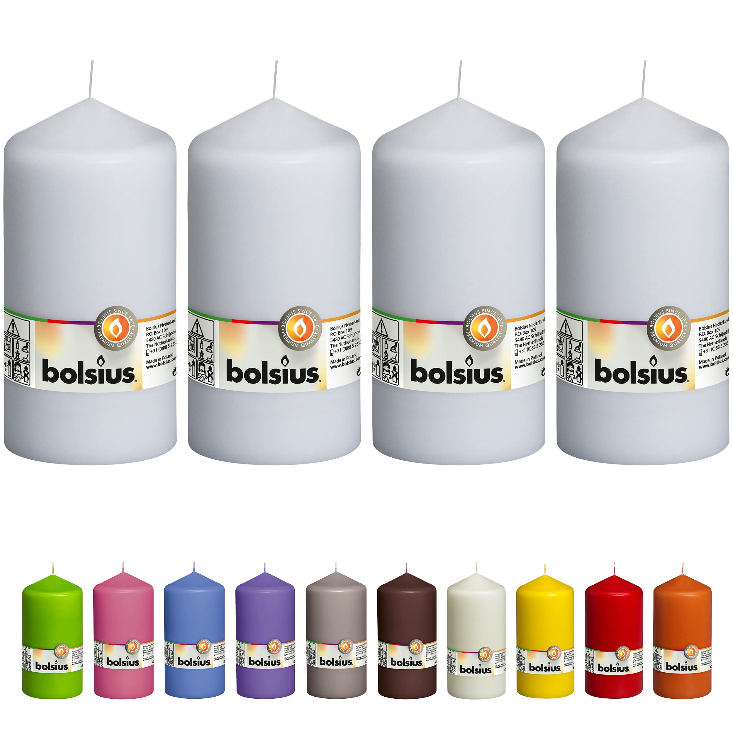 bolsius Pillar Candles  - Very Good