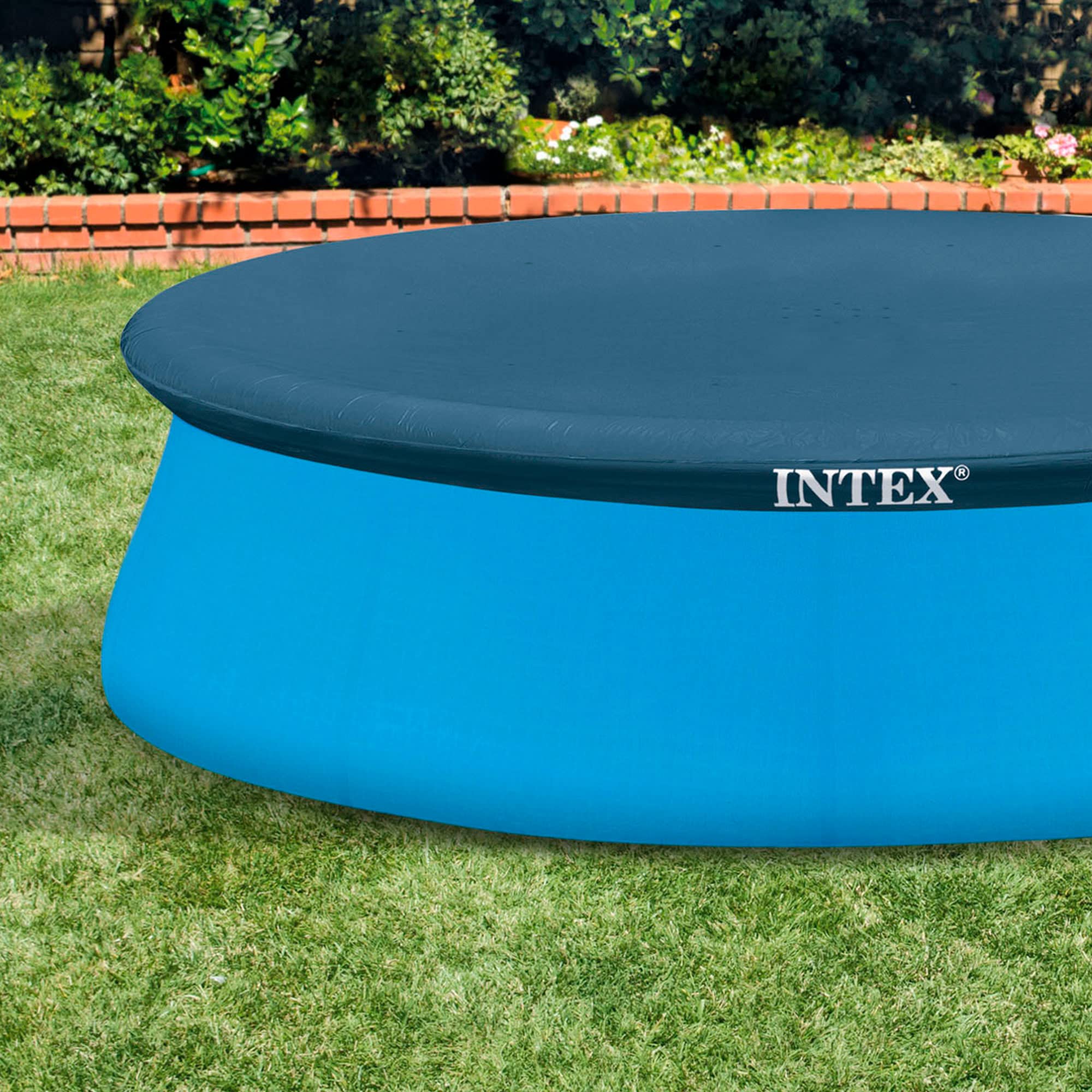 INTEX Pool Cover Round Easy Set Pools  - Like New