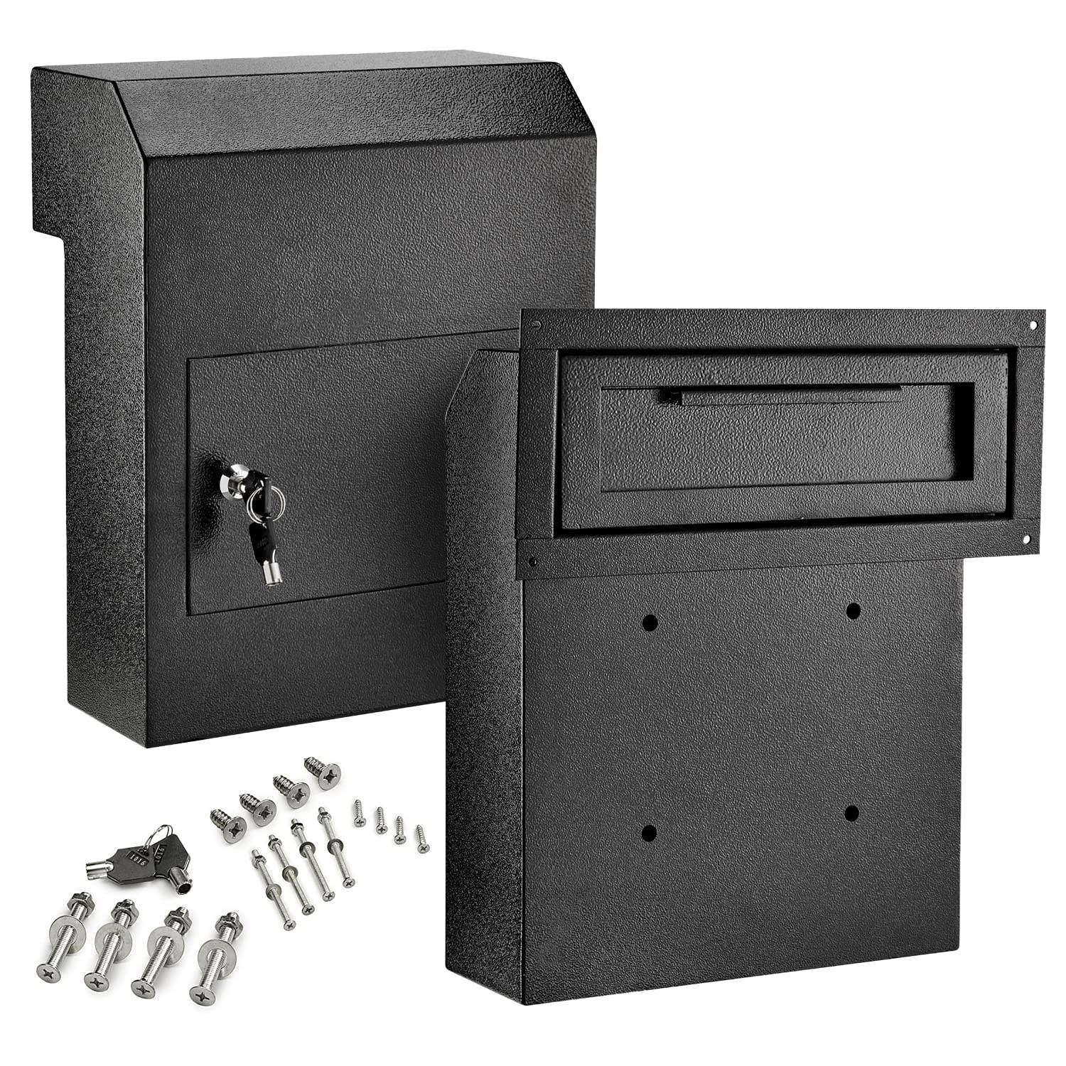 AdirOffice Through-The-Door Safe Locking Drop Box  - Like New