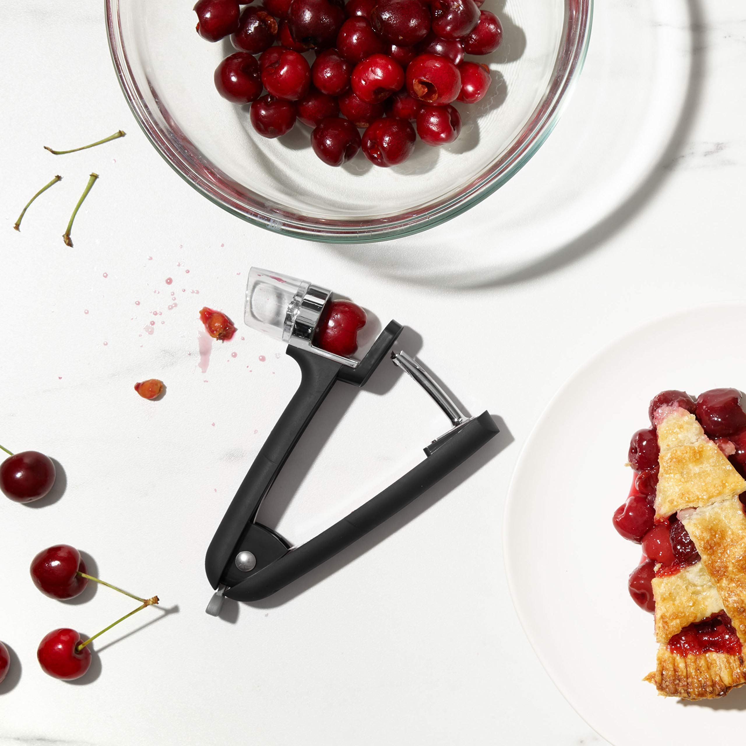 OXO Good Grips Cherry and Olive Pitter  - Very Good