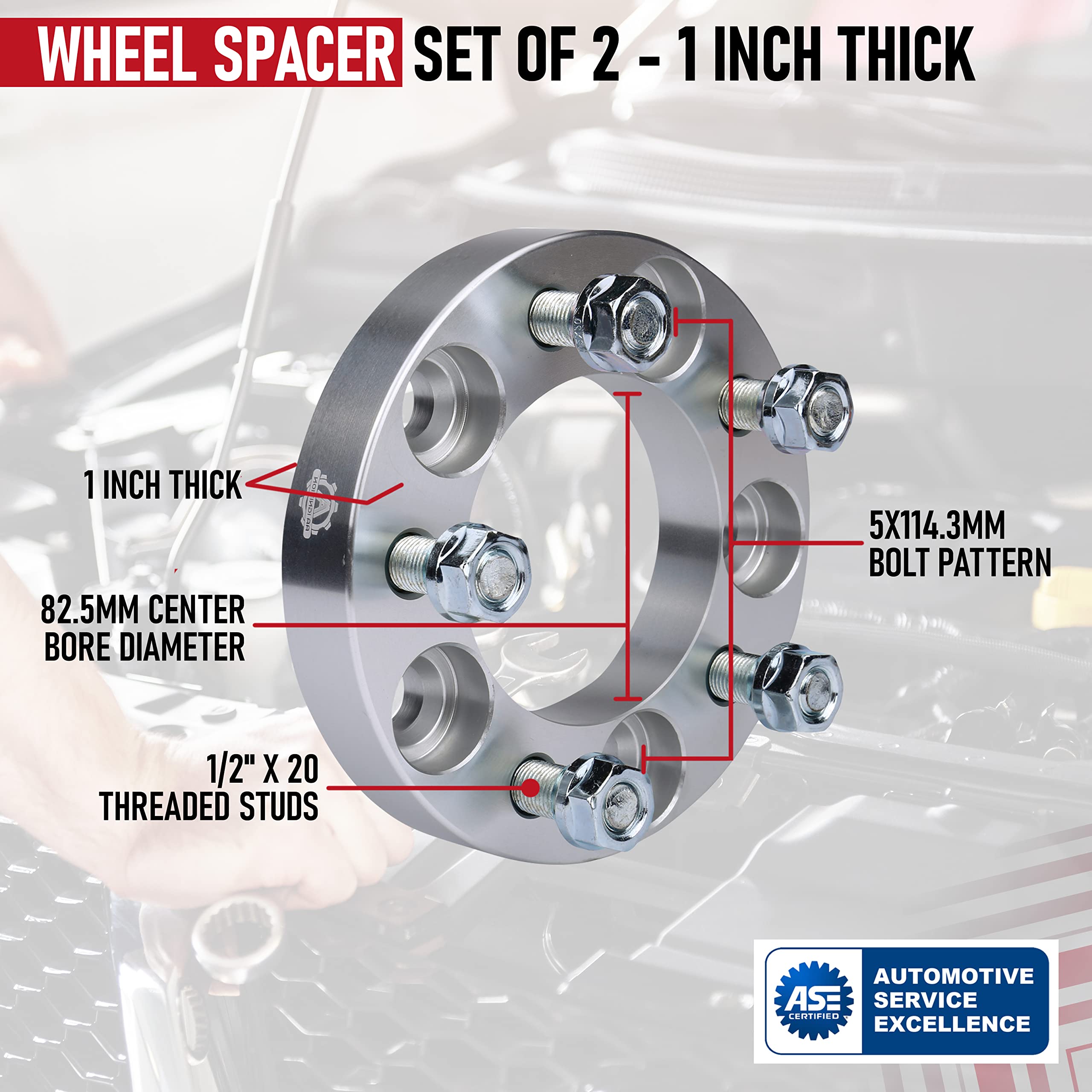 Wheel Spacer Set for Dodge  - Like New