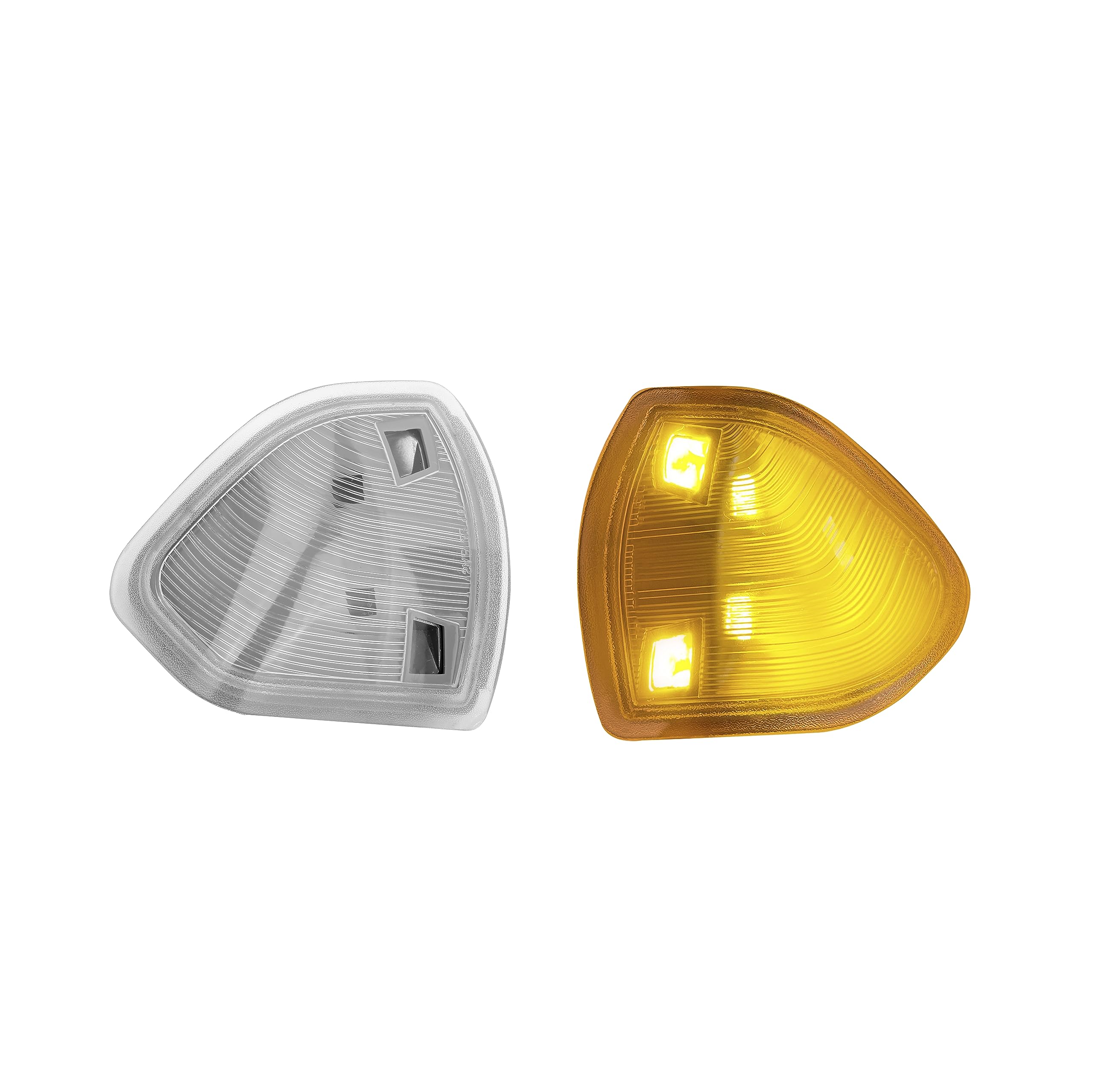 Replacement Side Mirror Turn Signal Light Lamp Set - Replaces 68302828AA, 926-122, 68261240AA - Compatible with Dodge Trucks - Ram 1500, Ram 2500, Ram 3500, 4500, 5500 - Left and Right Blinkers  - Like New