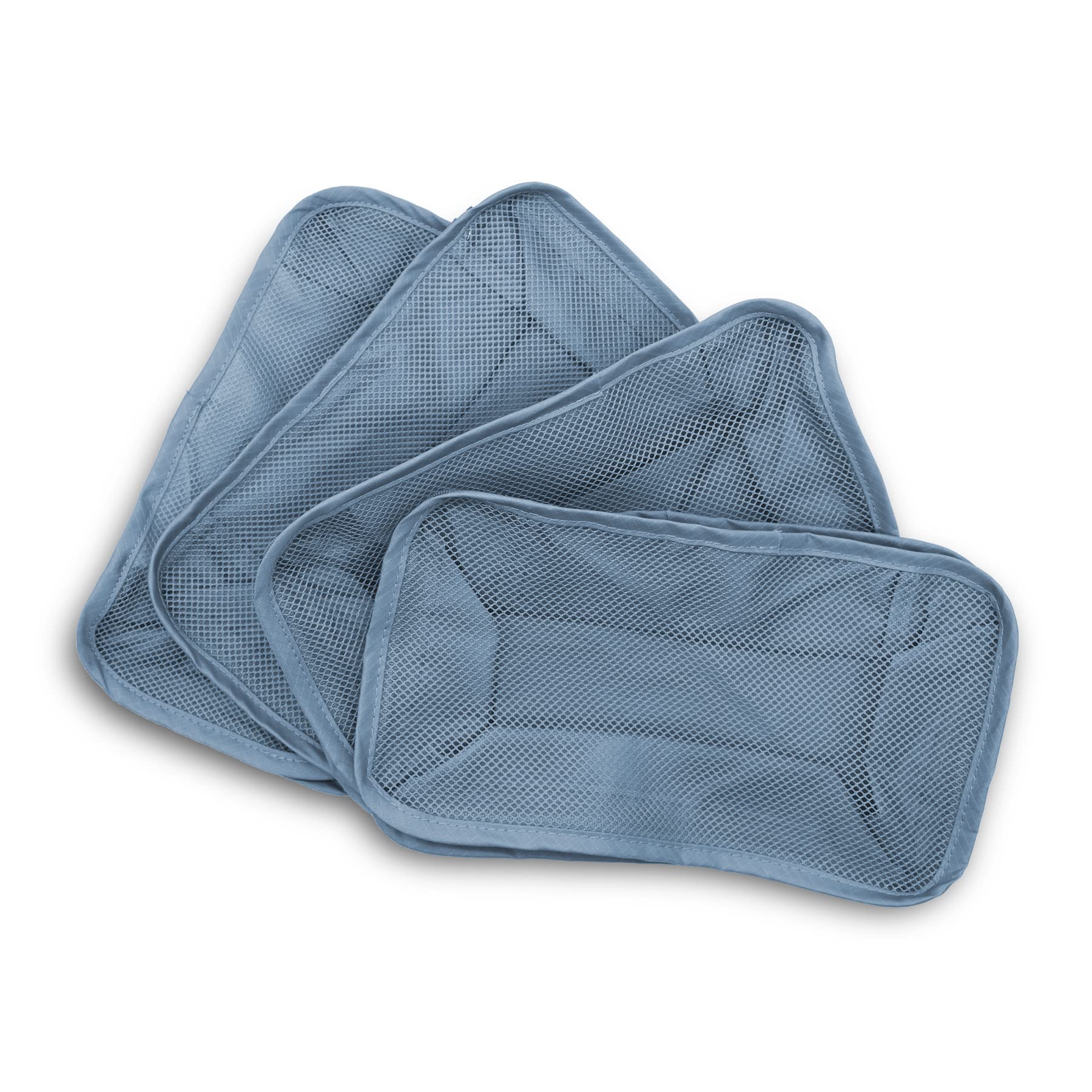 Rolling Nomad Assorted Blue and Gray Packing Cubes  - Very Good