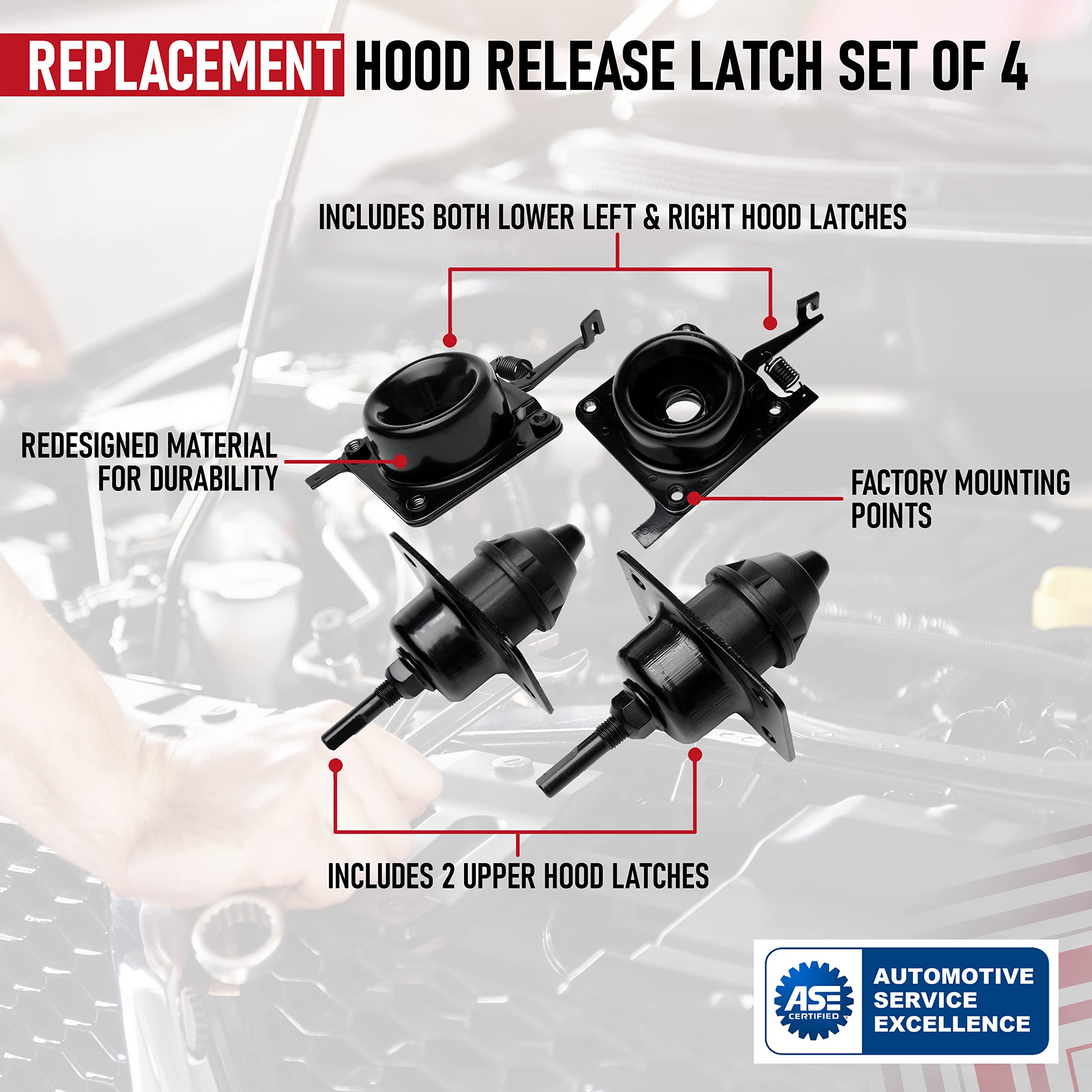 Hood Latches - P  - Like New