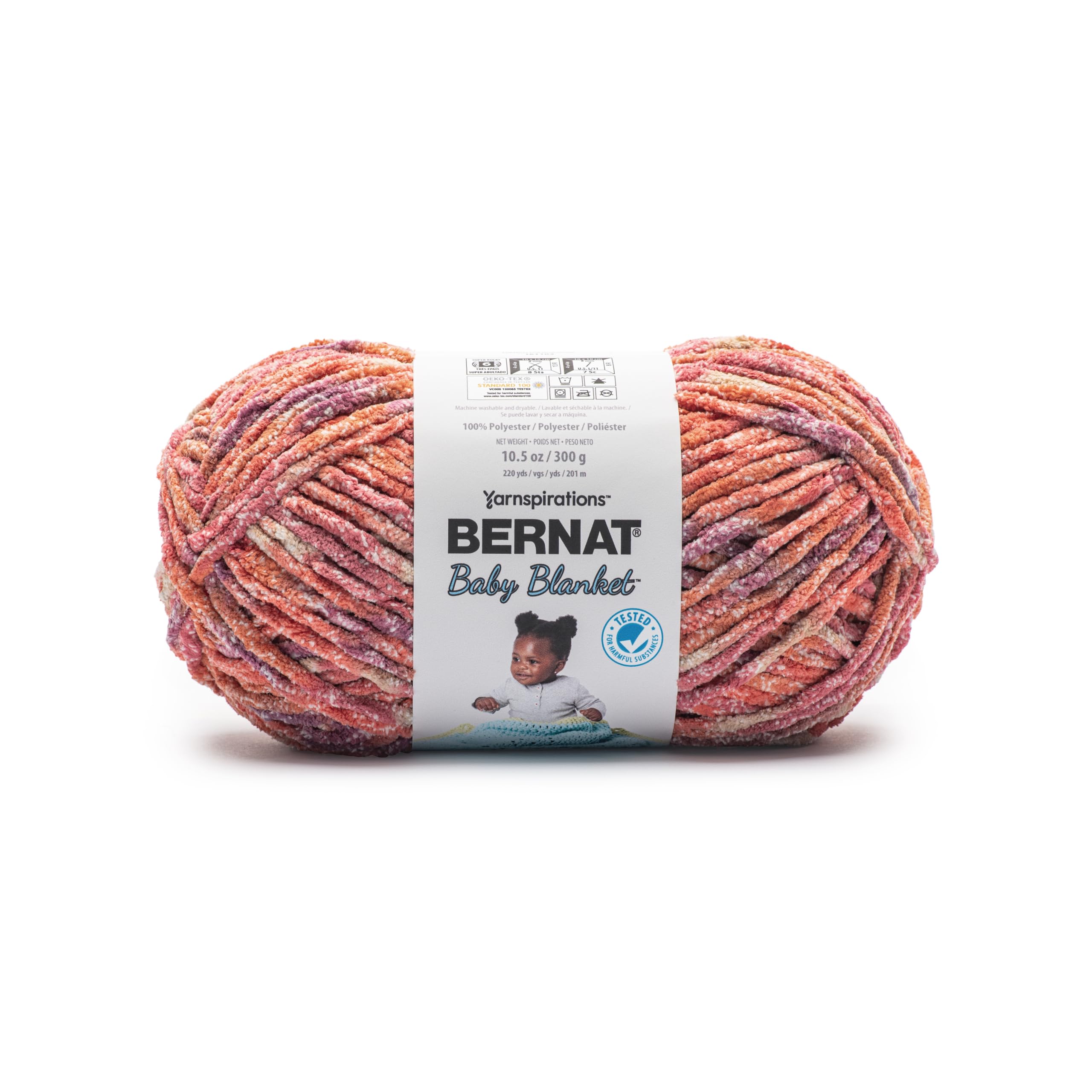 Bernat Baby Blanket Knitting/Crochet  - Like New