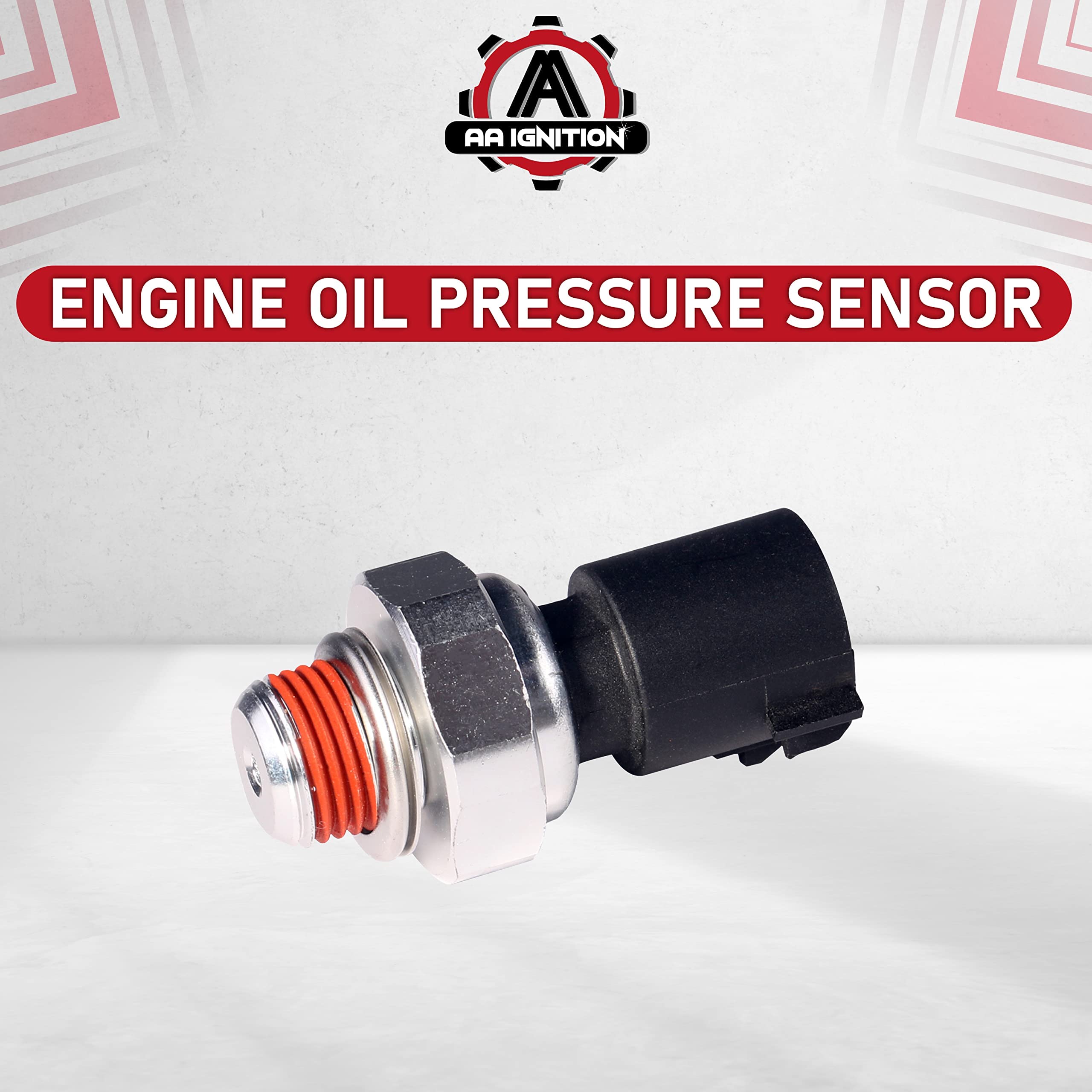 Engine Oil Pressure Sensor - Replaces 12673134, 12585328, 926-041 - Compatible with Chevy, GMC, Buick & Cadillac Vehicles - Silverado, Trailblazer, Yukon, Sierra, Savana, Suburban, Tahoe, Impala  - Very Good