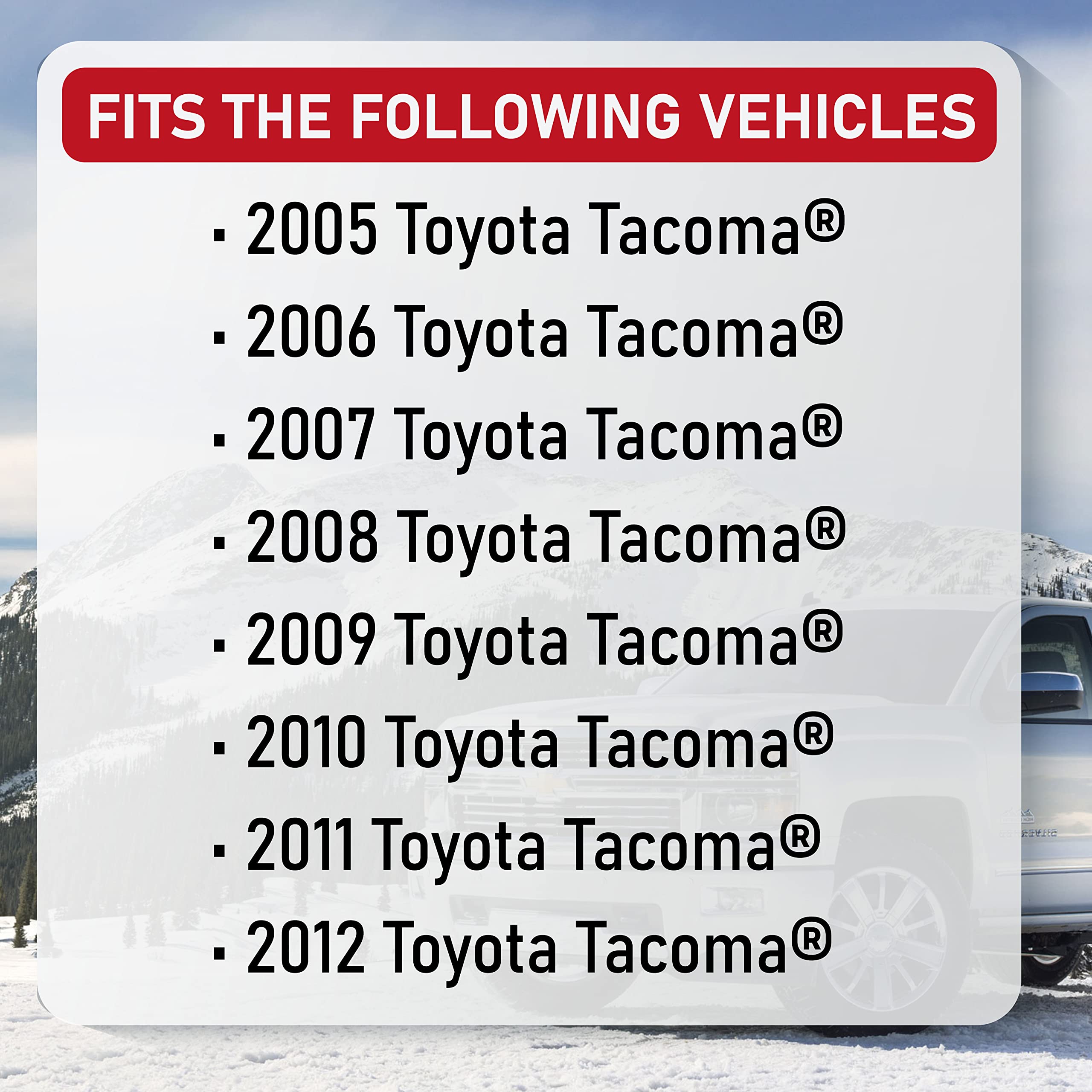 Sun Visors for Tacoma  - Like New