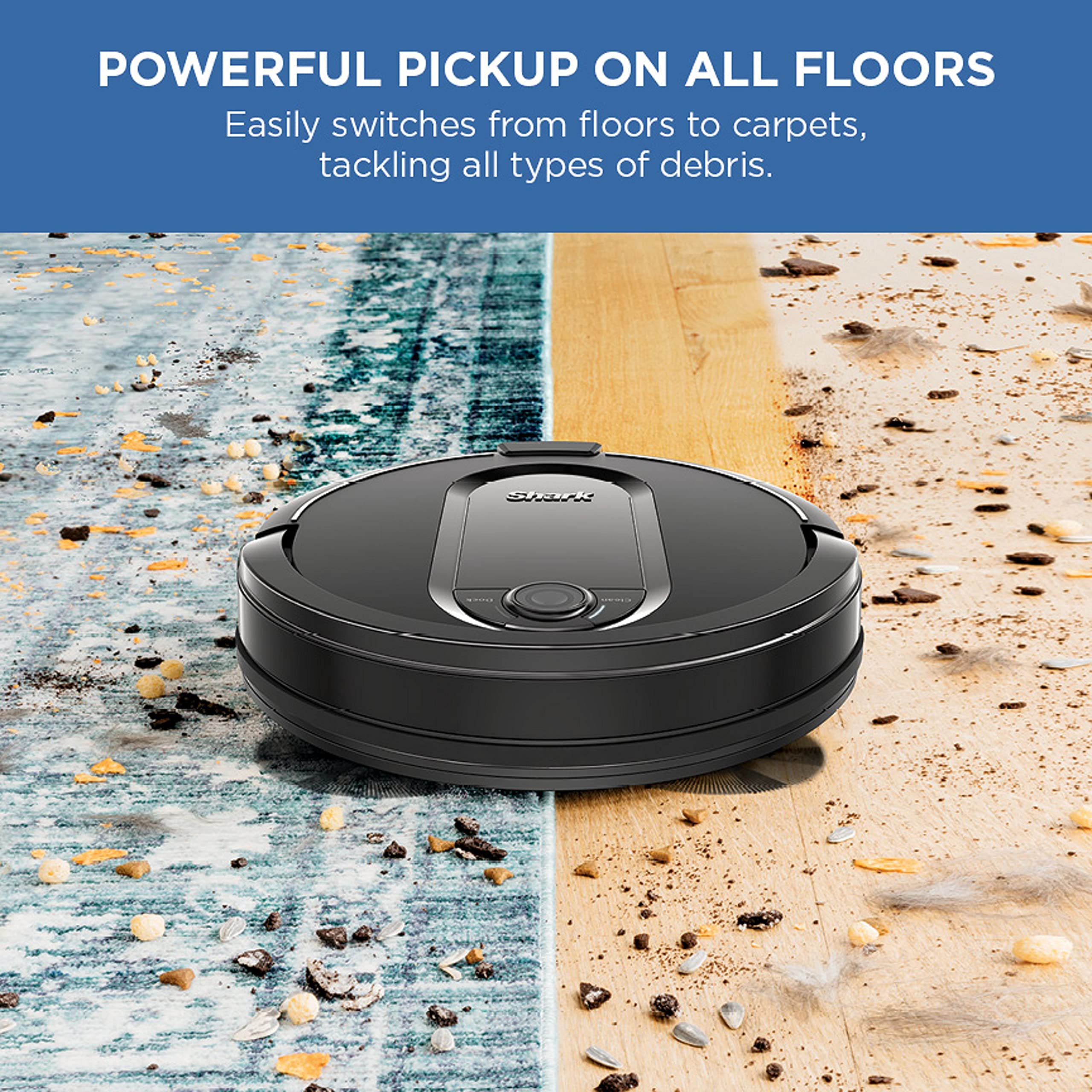 Shark AV2511AE AI Robot Vacuum with XL Self-Empty Base, Bagless  - Acceptable