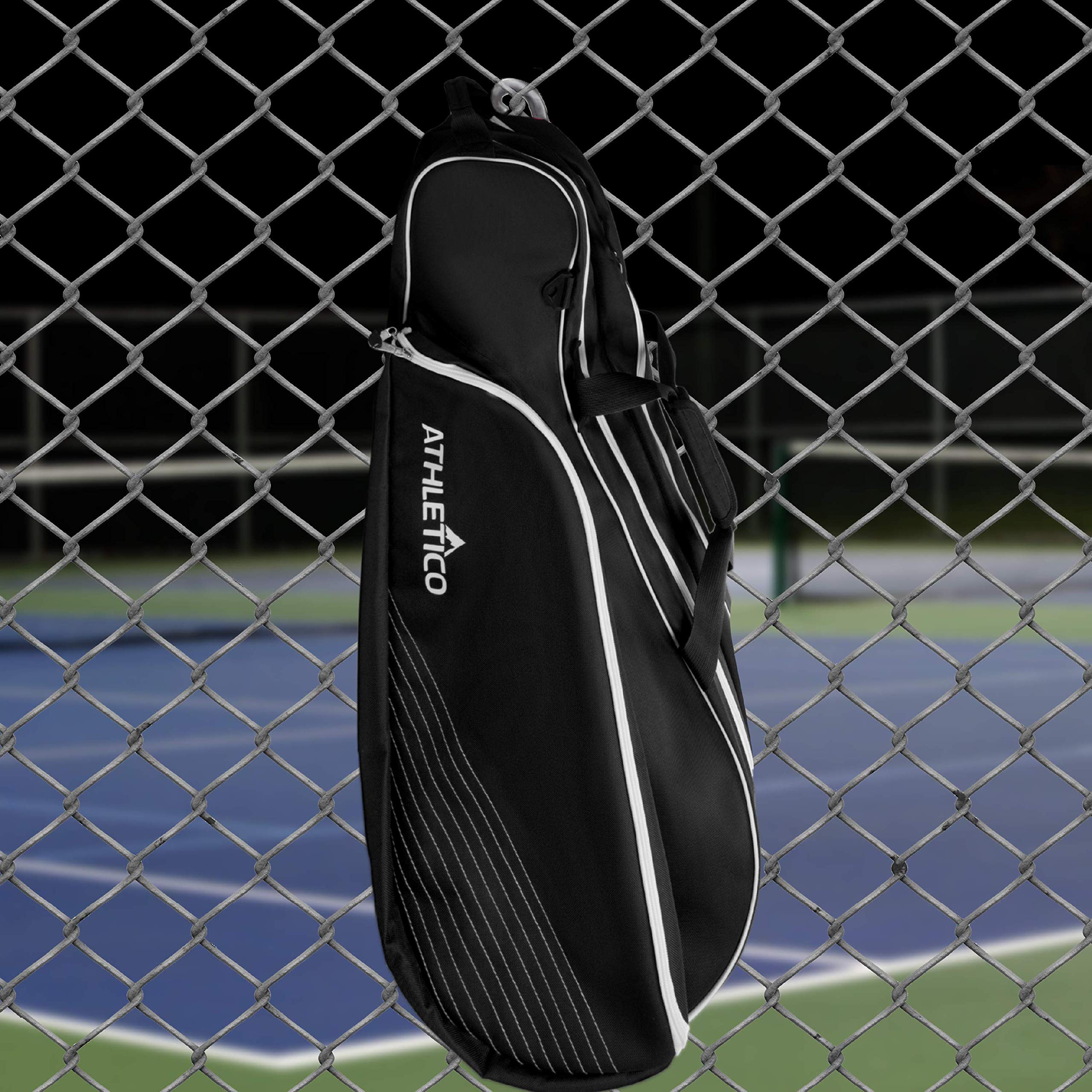 Athletico 6 Racquet Tennis Bag | Padded to Protect Rackets & Lightweight | Professional or Beginner Tennis Players | Unisex Design for Men, Women, Youth and Adults  - Like New