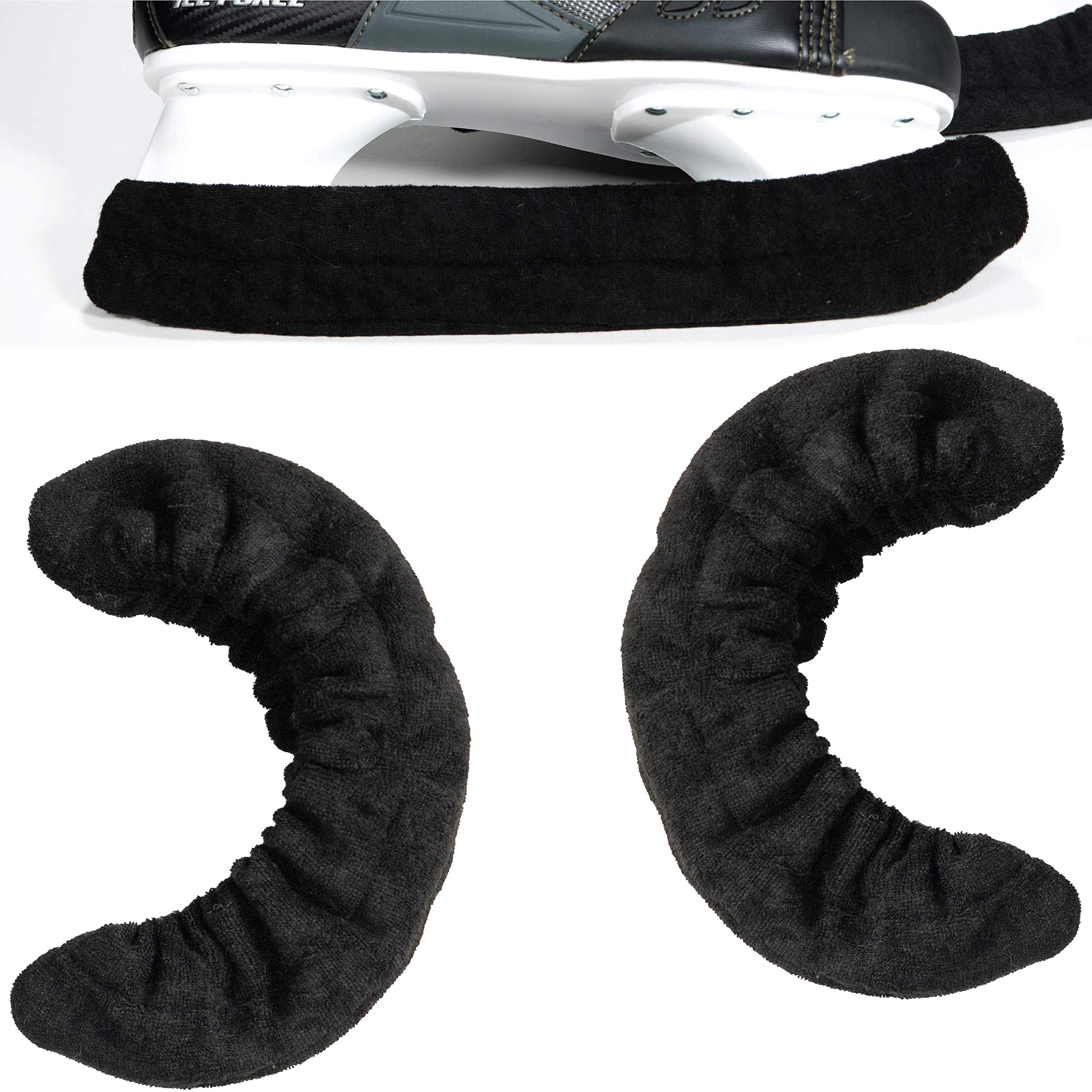 Athletico Ice Skate Blade Covers - Guards for Hockey Skates, Figure Skates, and Ice Skates - Skating Soakers Cover Blades from Youth to Adult Size - Men, Women, & Kids  - Like New