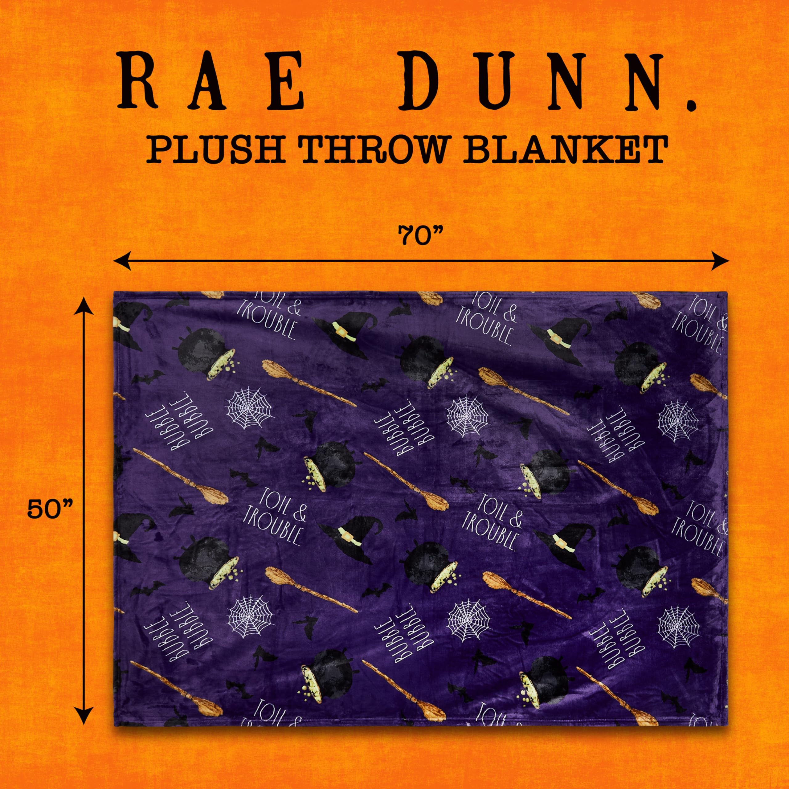 Rae Dunn Throw Blanket Parent  - Like New