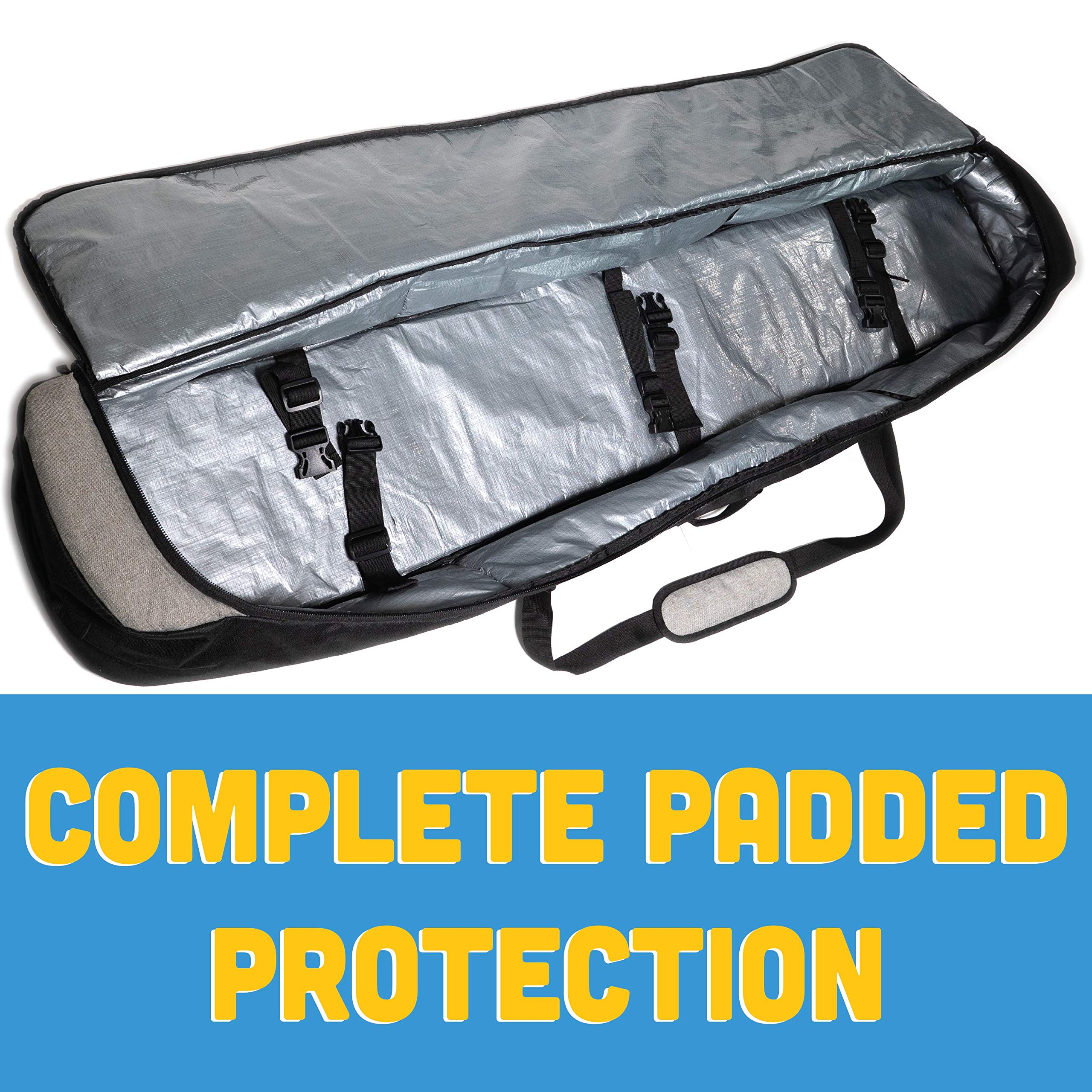 Athletico Peak Padded Snowboard Bag - Travel Bag for Single Snowboard and Snowboard Boots  - Acceptable