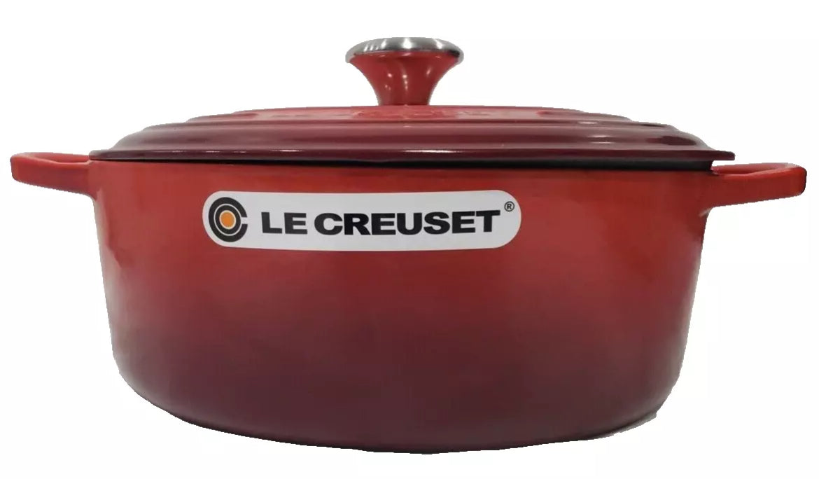 Le Creuset Enameled Cast Iron Signature Round Dutch Oven with Lid, 5 Quart