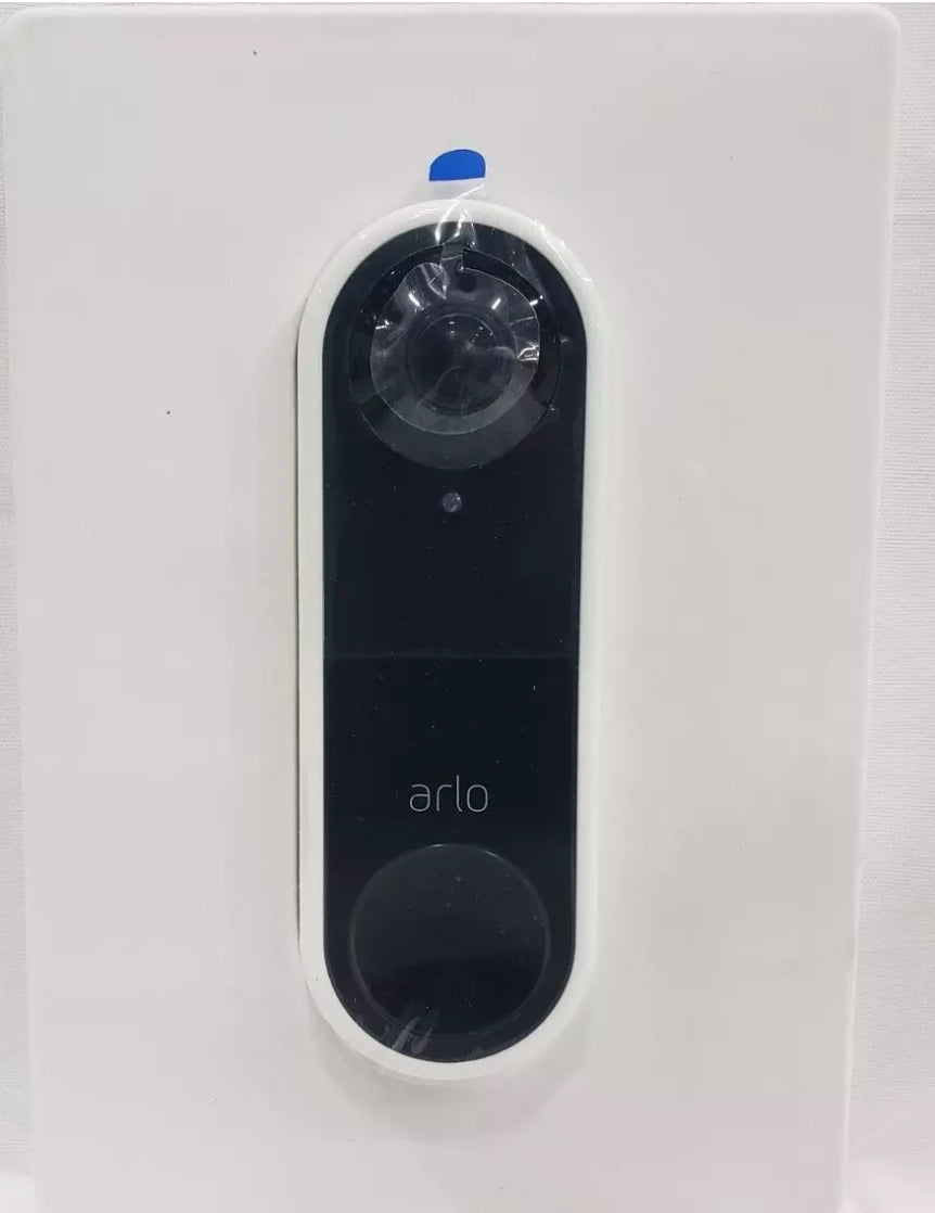 Arlo AVD1001W100NAS Wired Video Doorbell - Black