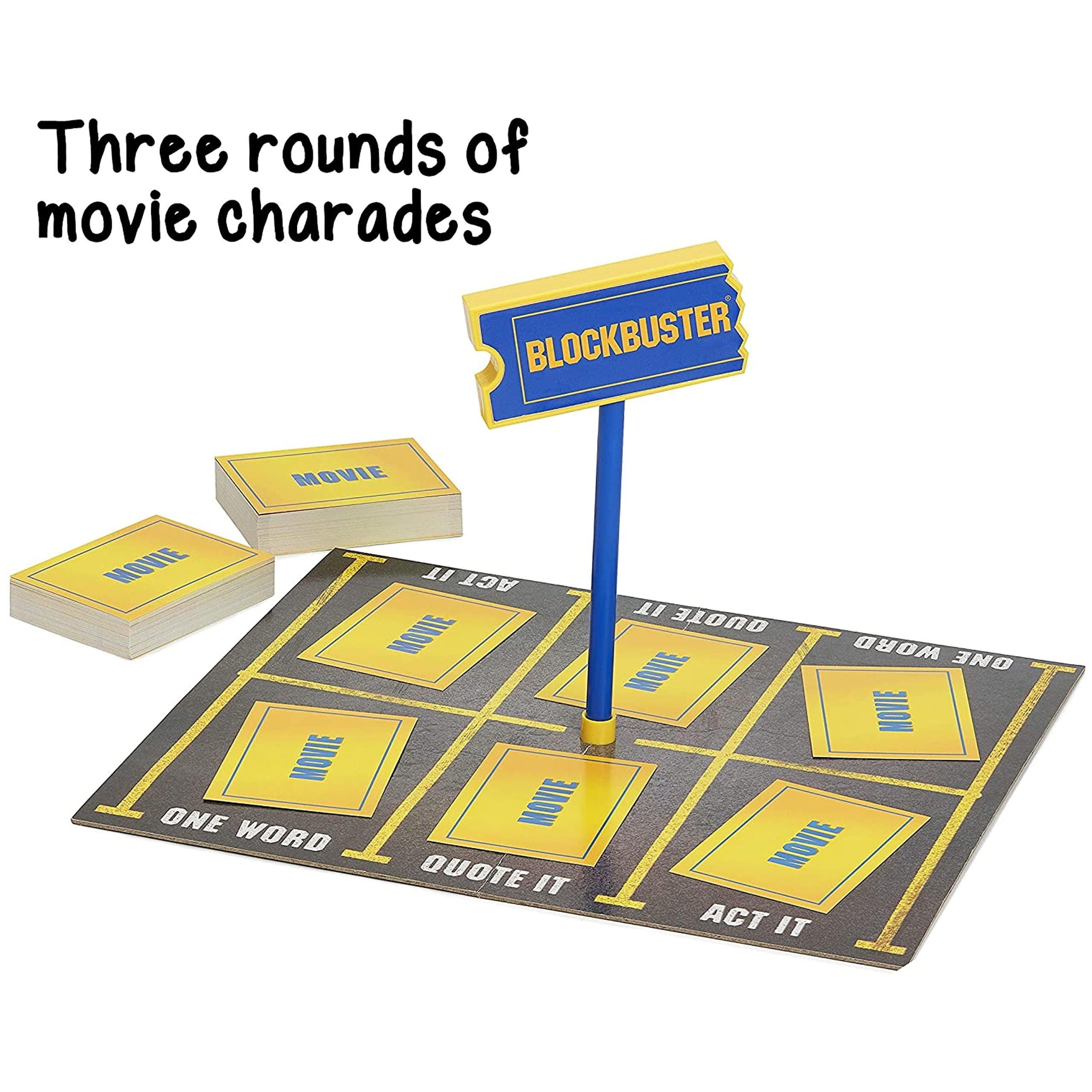 The Blockbuster Game: A Movie Party Game for the Whole Family