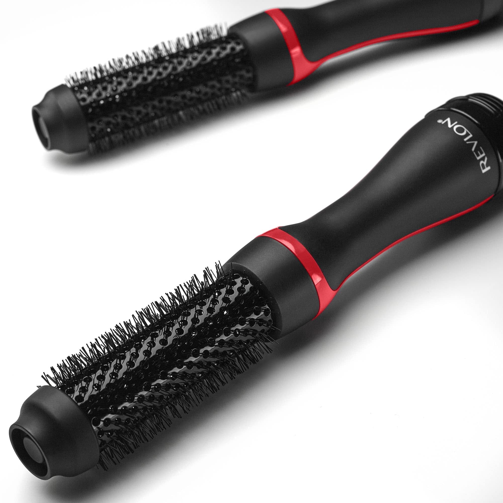 REVLON One Step Root Booster Round Brush Dryer and Hair Styler | Fight Frizz and Add Volume, (1-1/2 in)