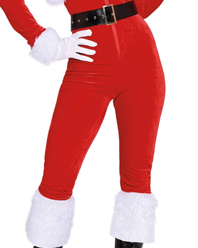 Dreamgirl Women's Ms. Claus, Costume, Extra Small