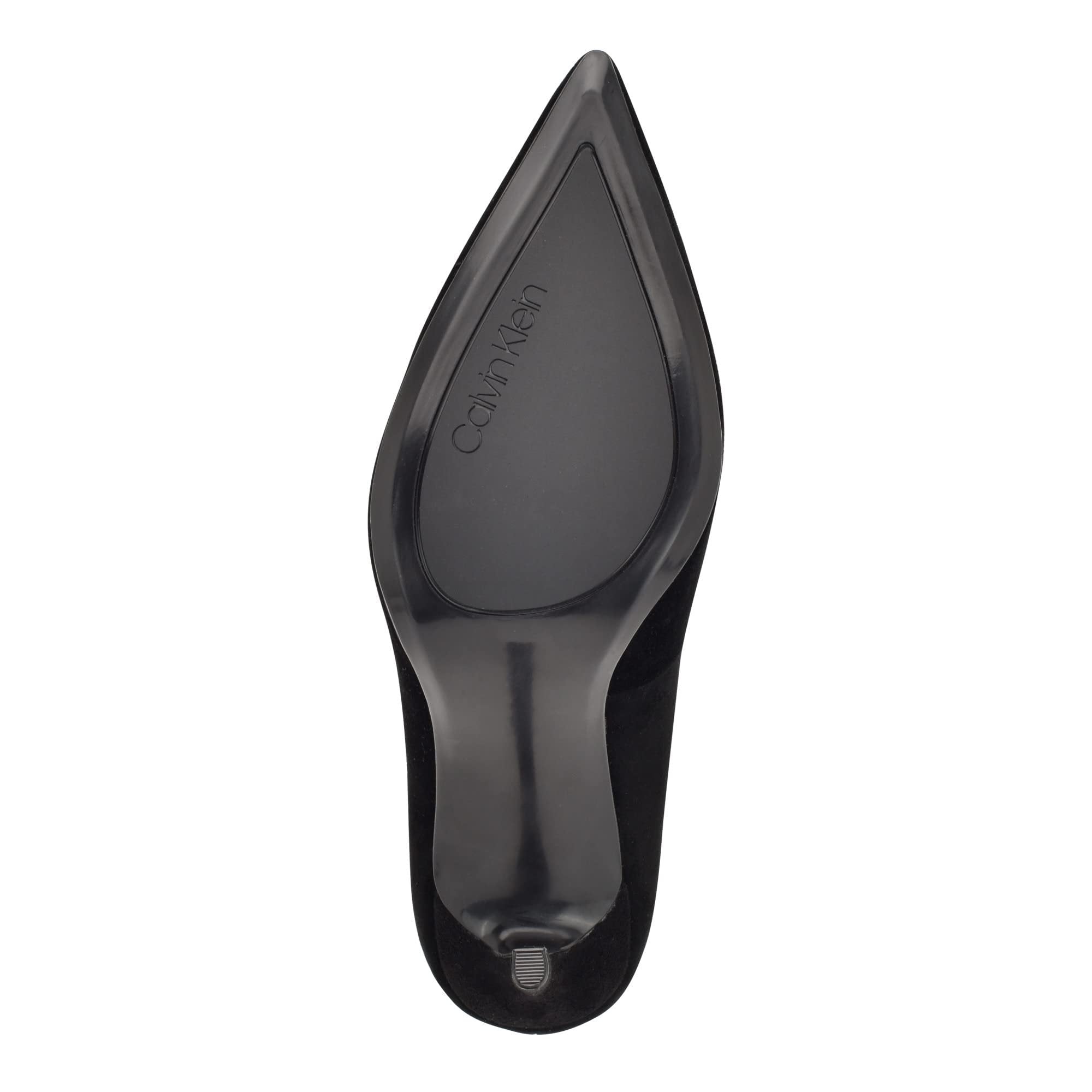 Calvin Klein Women's Dove Pump, Black, 10